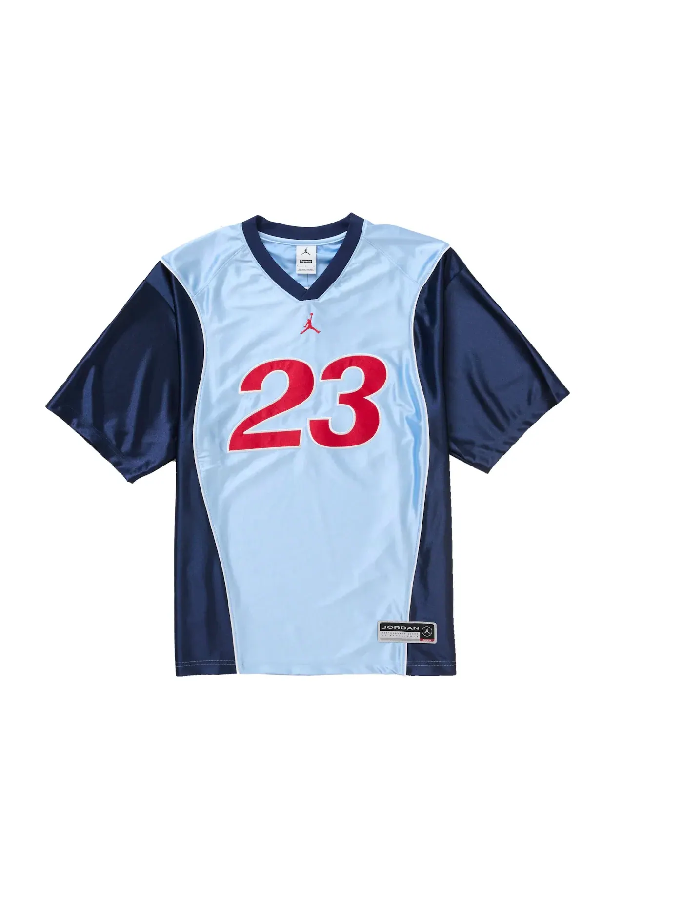 Мужская джерси Warm Up Jersey Supreme Jordan — изображение 1 из 2, светлый синий