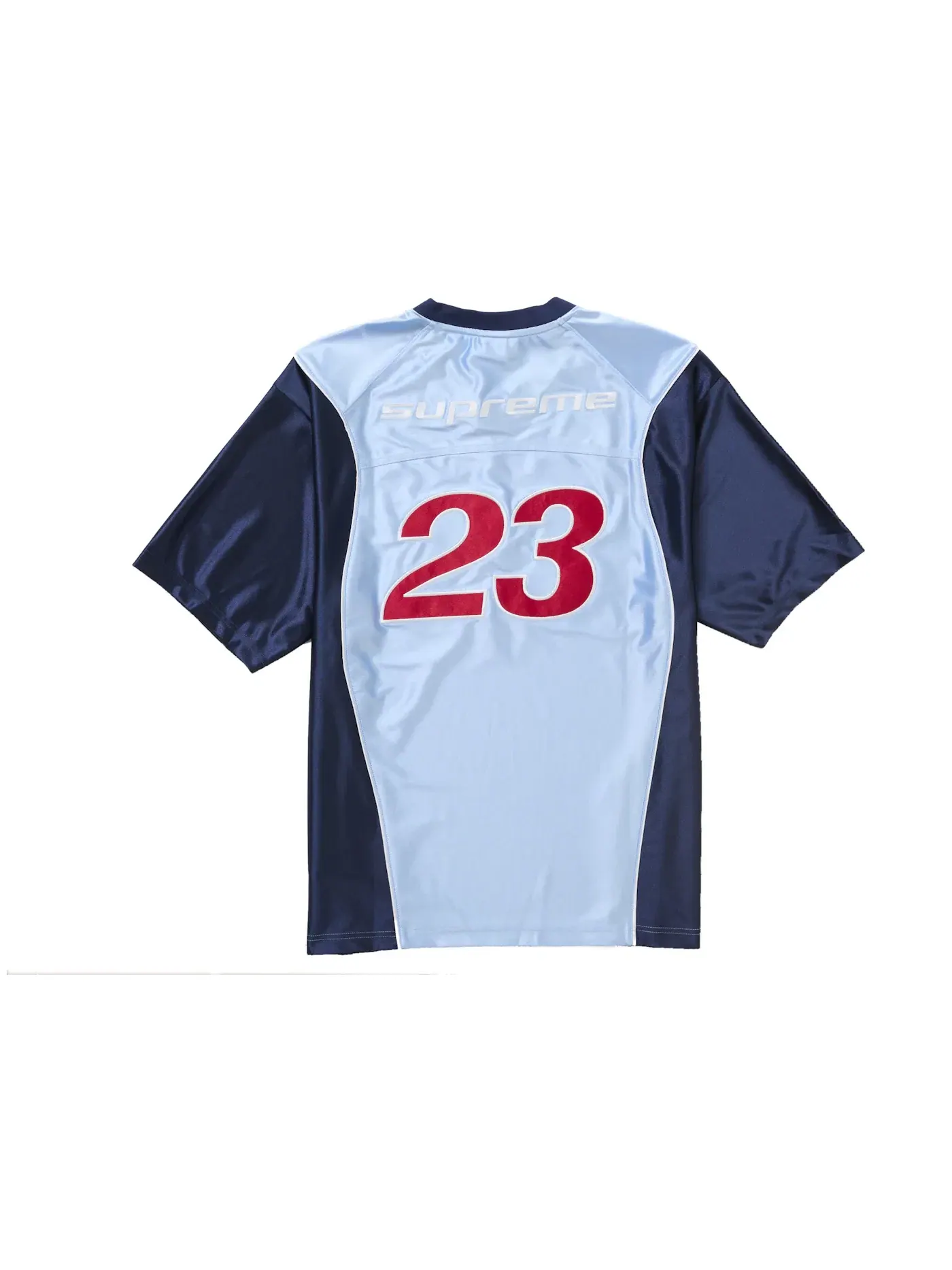 Мужская джерси Warm Up Jersey Supreme Jordan — изображение 2 из 2, светлый синий