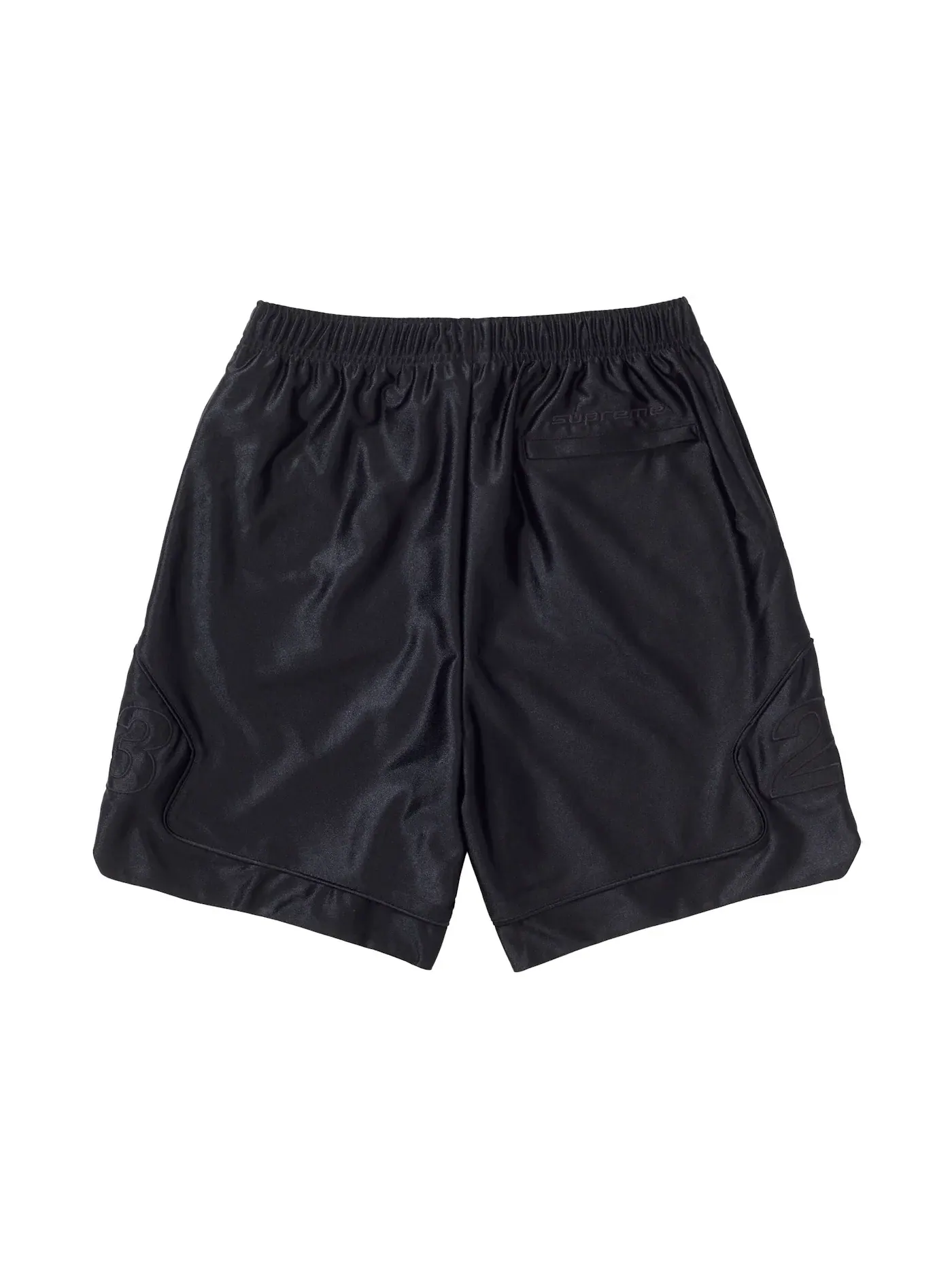 Мужские шорты Supreme Jordan Warm Up Short — изображение 3 из 3, черный