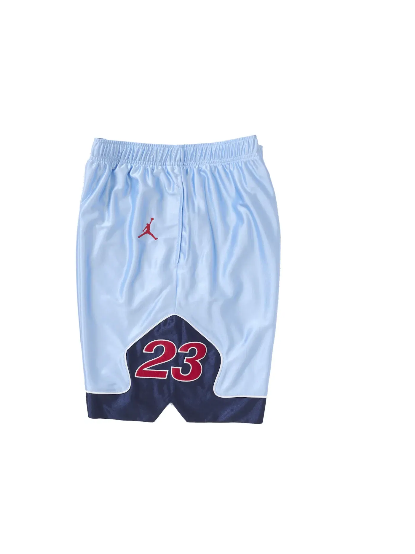 Мужские шорты с принтом Supreme Jordan Warm Up Short — изображение 2 из 3, светлый синий