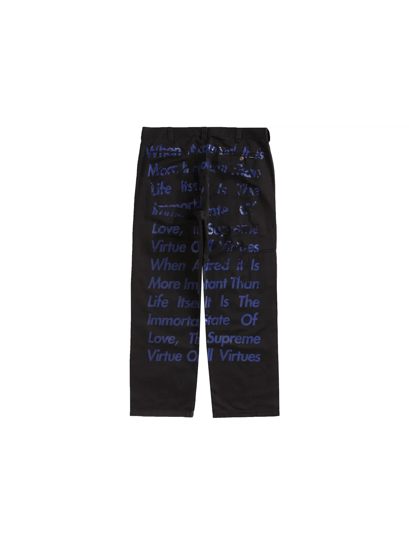 Мужские брюки с принтом Junya Watanabe CDG MAN Supreme — 1
