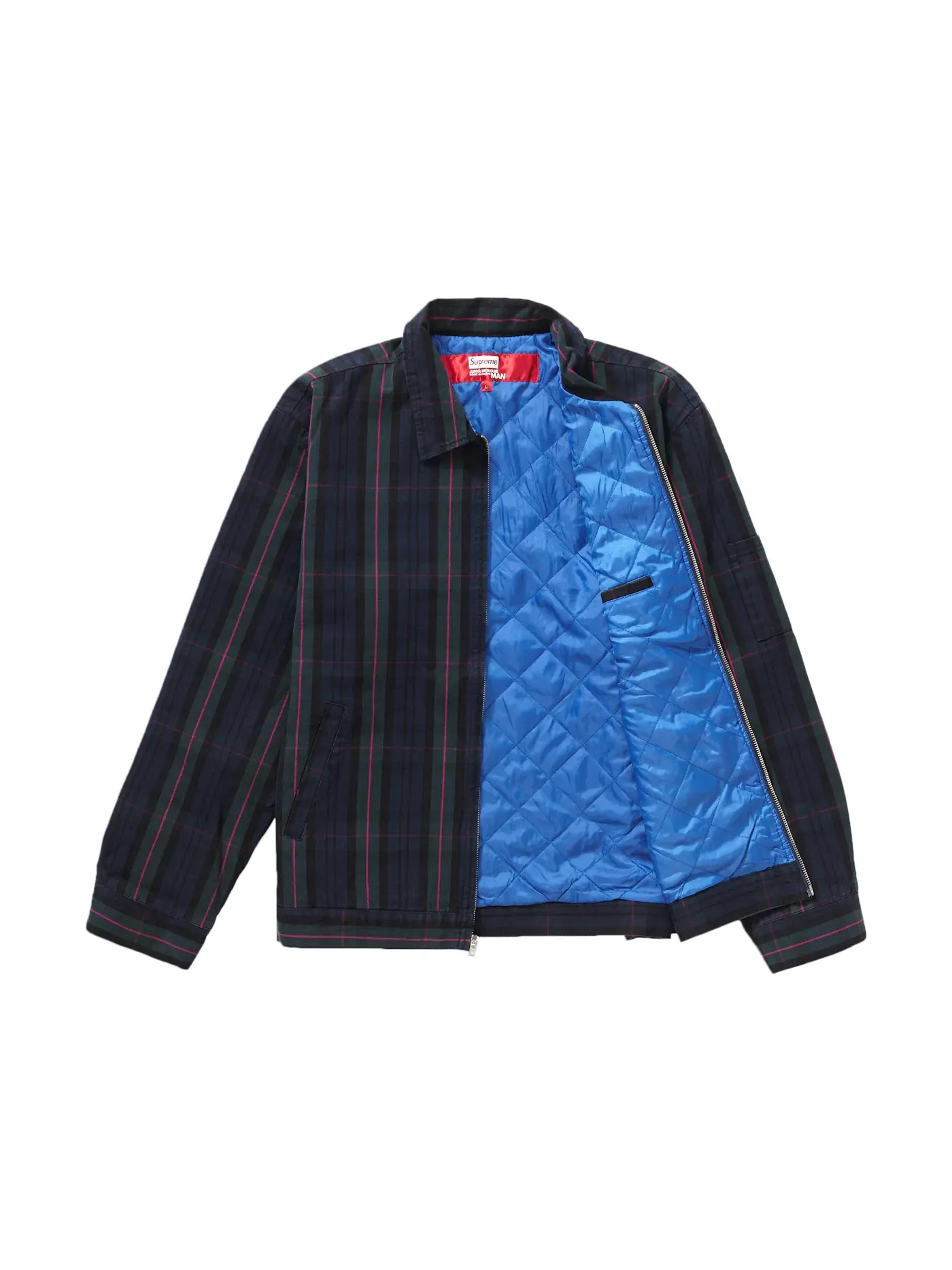 Мужская куртка с принтом JUNYA WATANABE CDG MAN Supreme — изображение 2 из 3, темно-синий