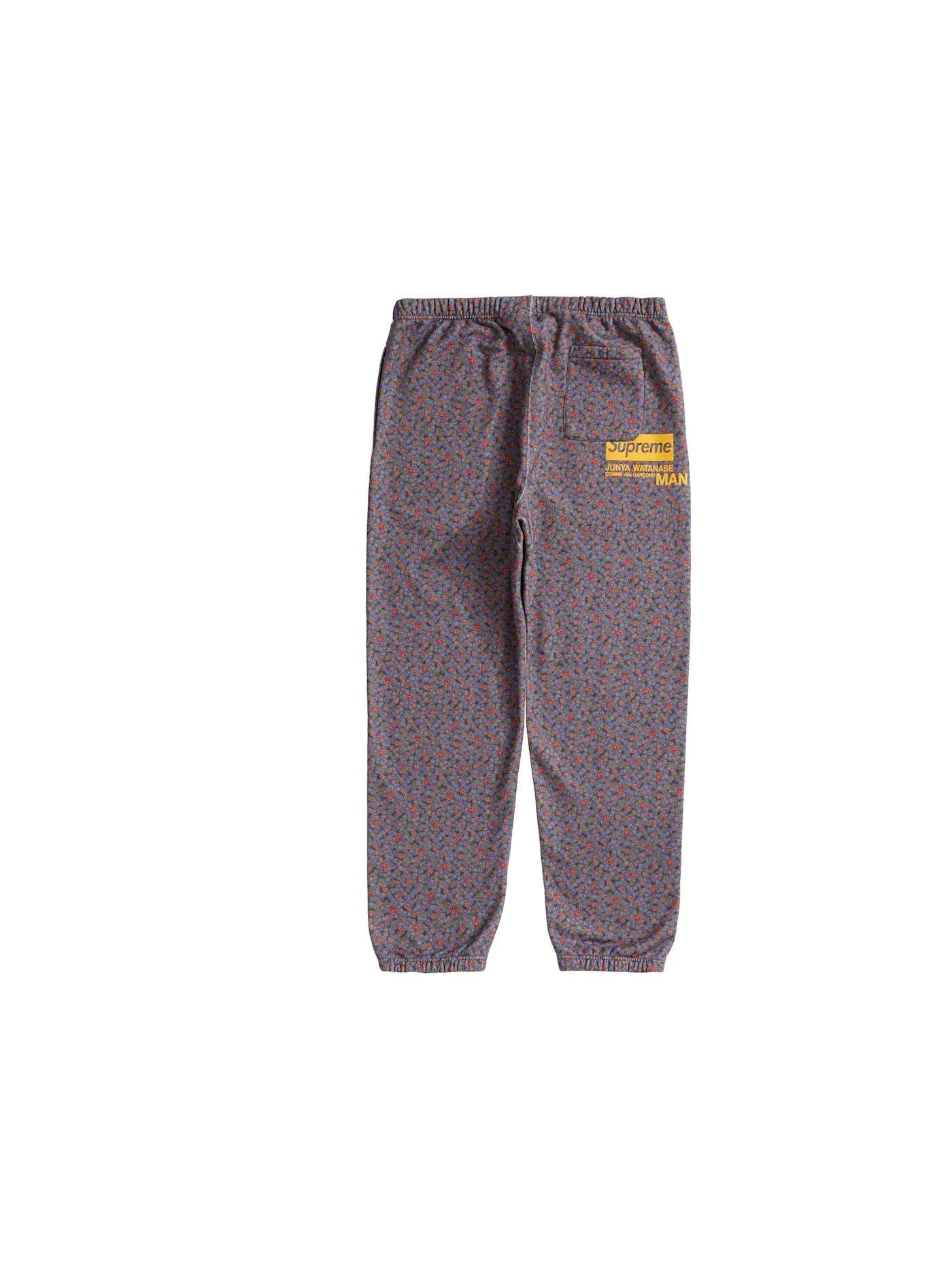 Мужские спортивные штаны с принтом Sweatpant Supreme — изображение 1 из 2, черный