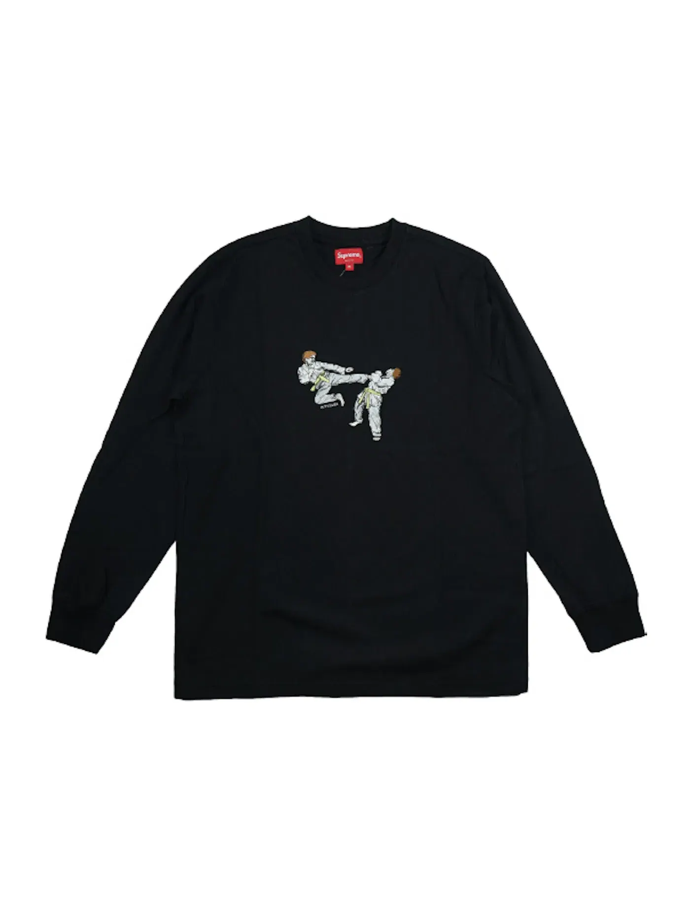 Мужская футболка с принтом Supreme Tee — изображение 1 из 1, черный
