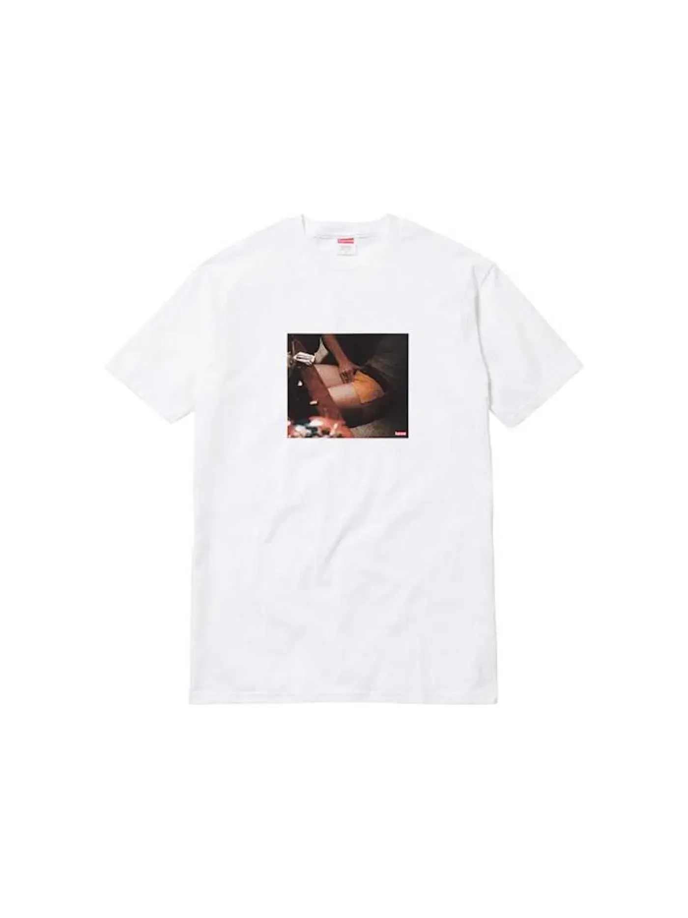 Детская футболка с принтом Tee Supreme — изображение 1 из 1, белый