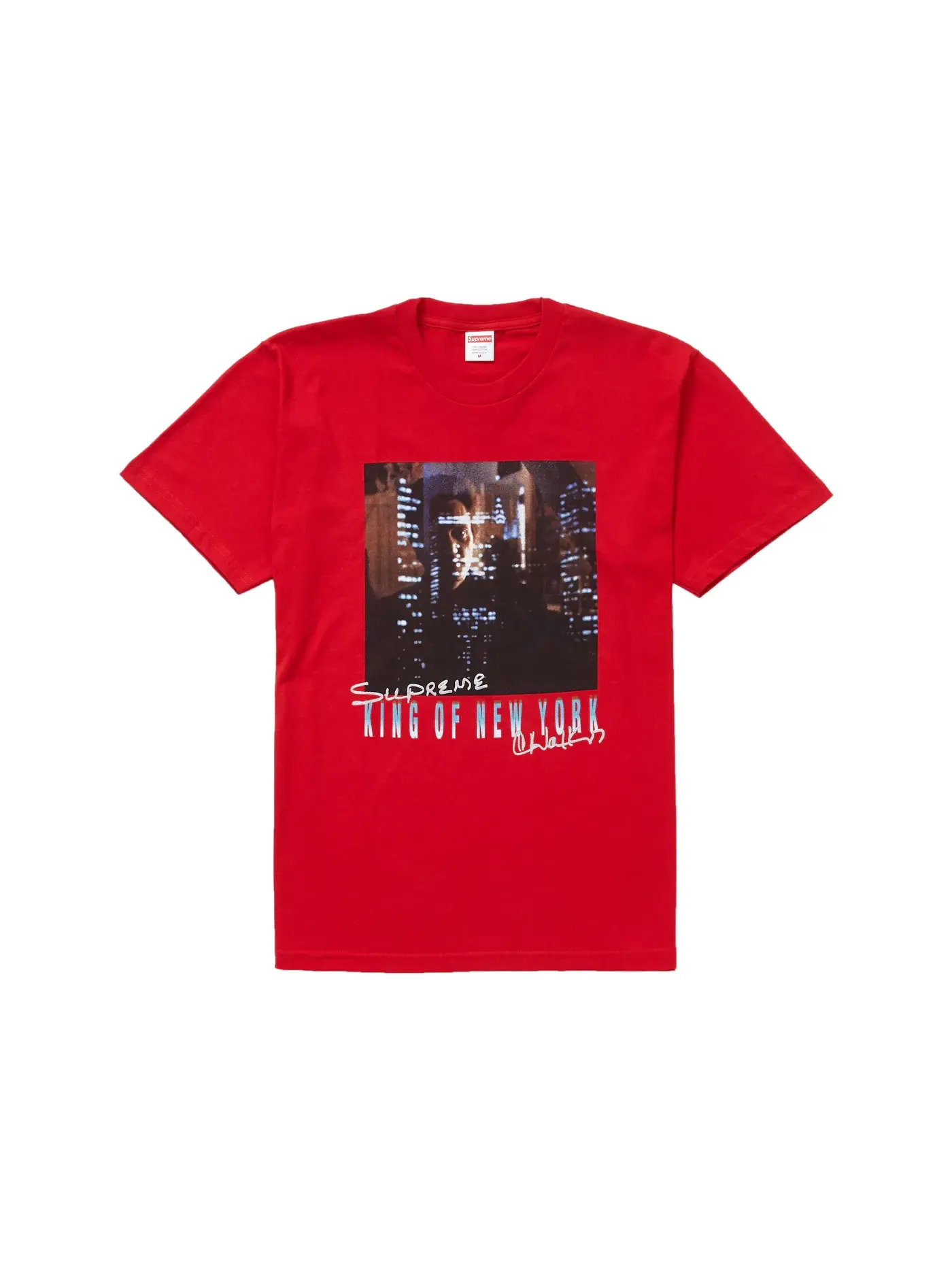 Мужская футболка с принтом Supreme King of New York Tee — изображение 1 из 1, красный