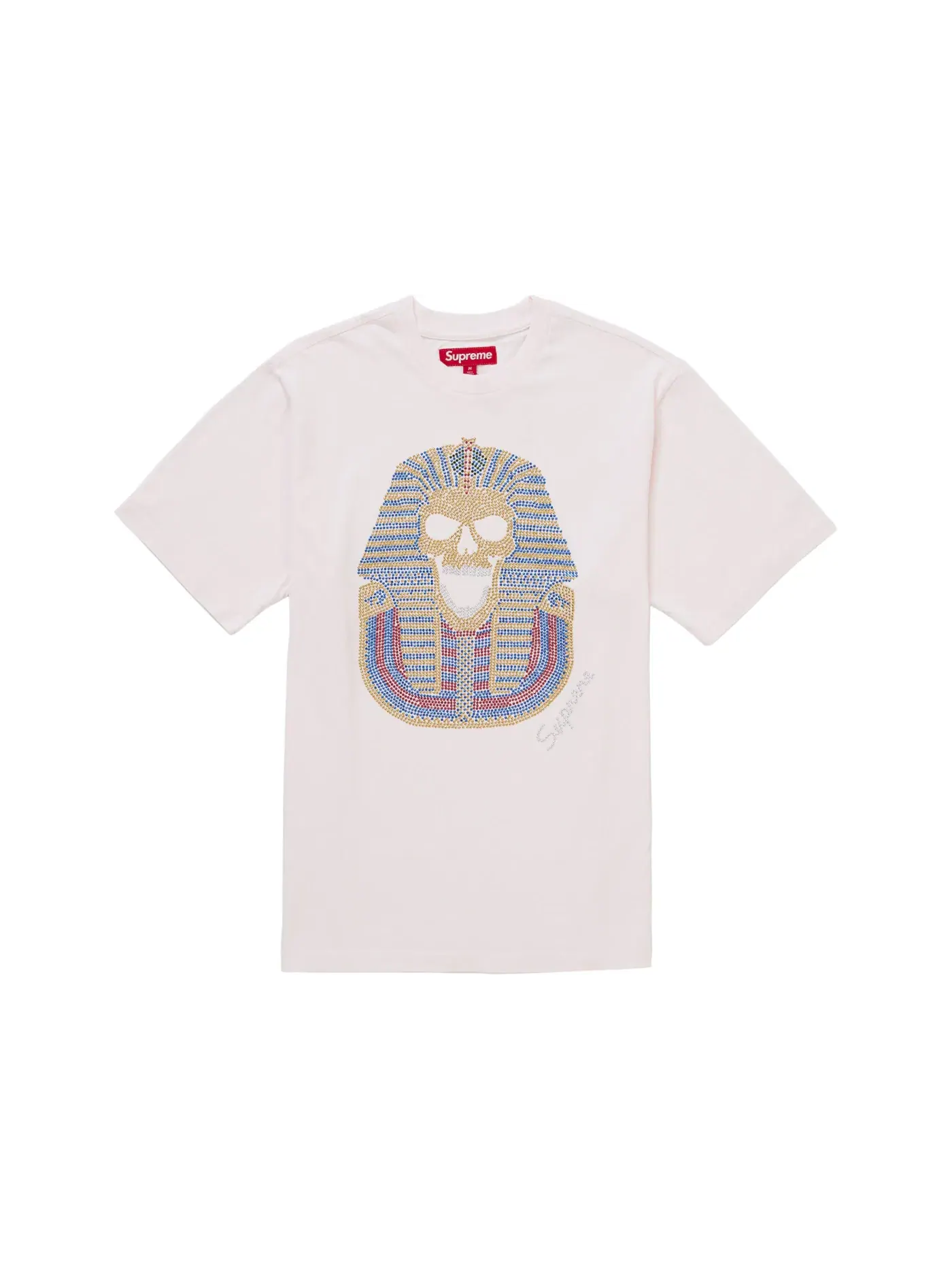 Мужская футболка с коротким рукавом Supreme King Tut S/S Top — изображение 1 из 1, розовый