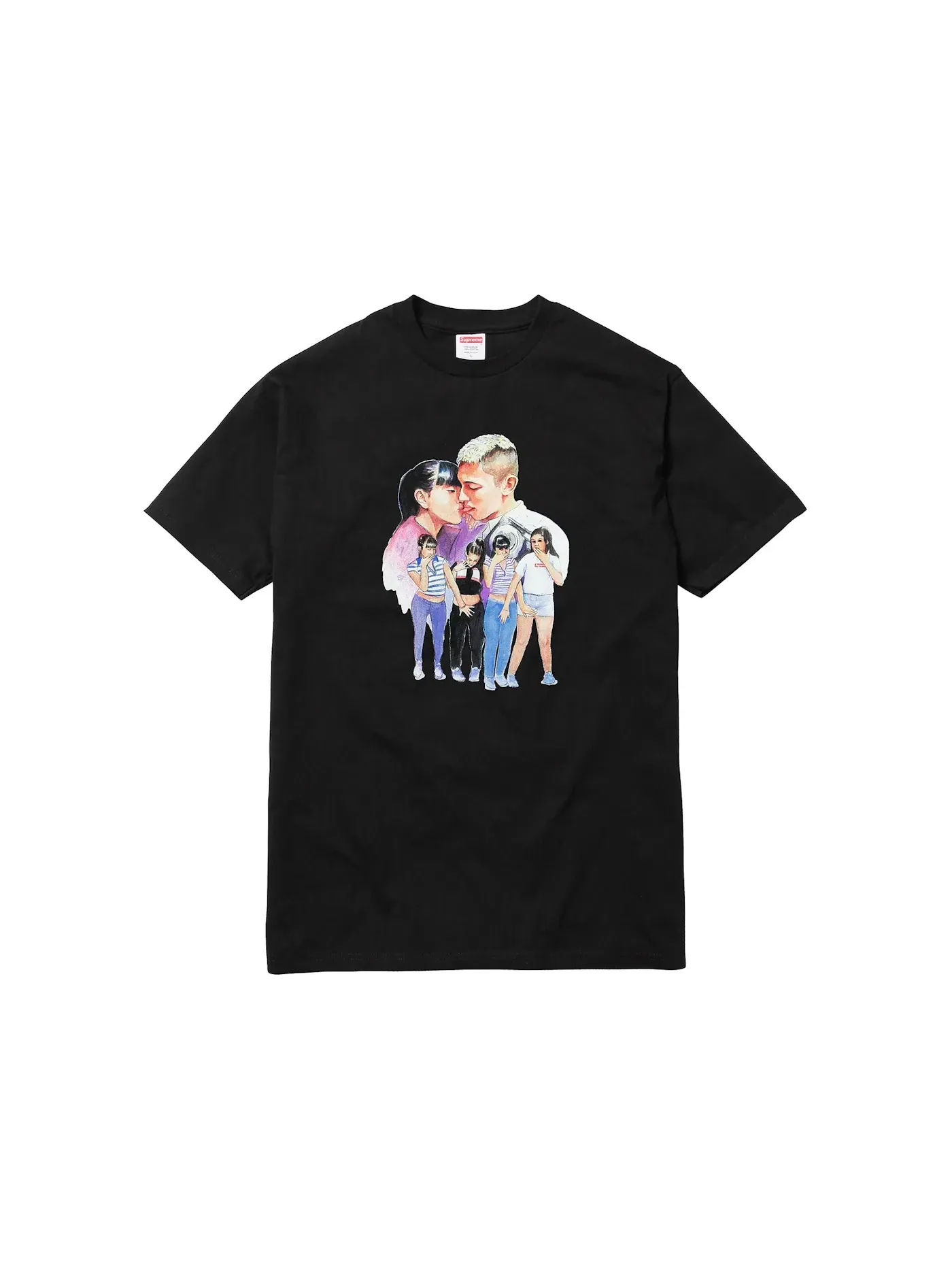 Мужская футболка Supreme Tee — изображение 1 из 1, черный