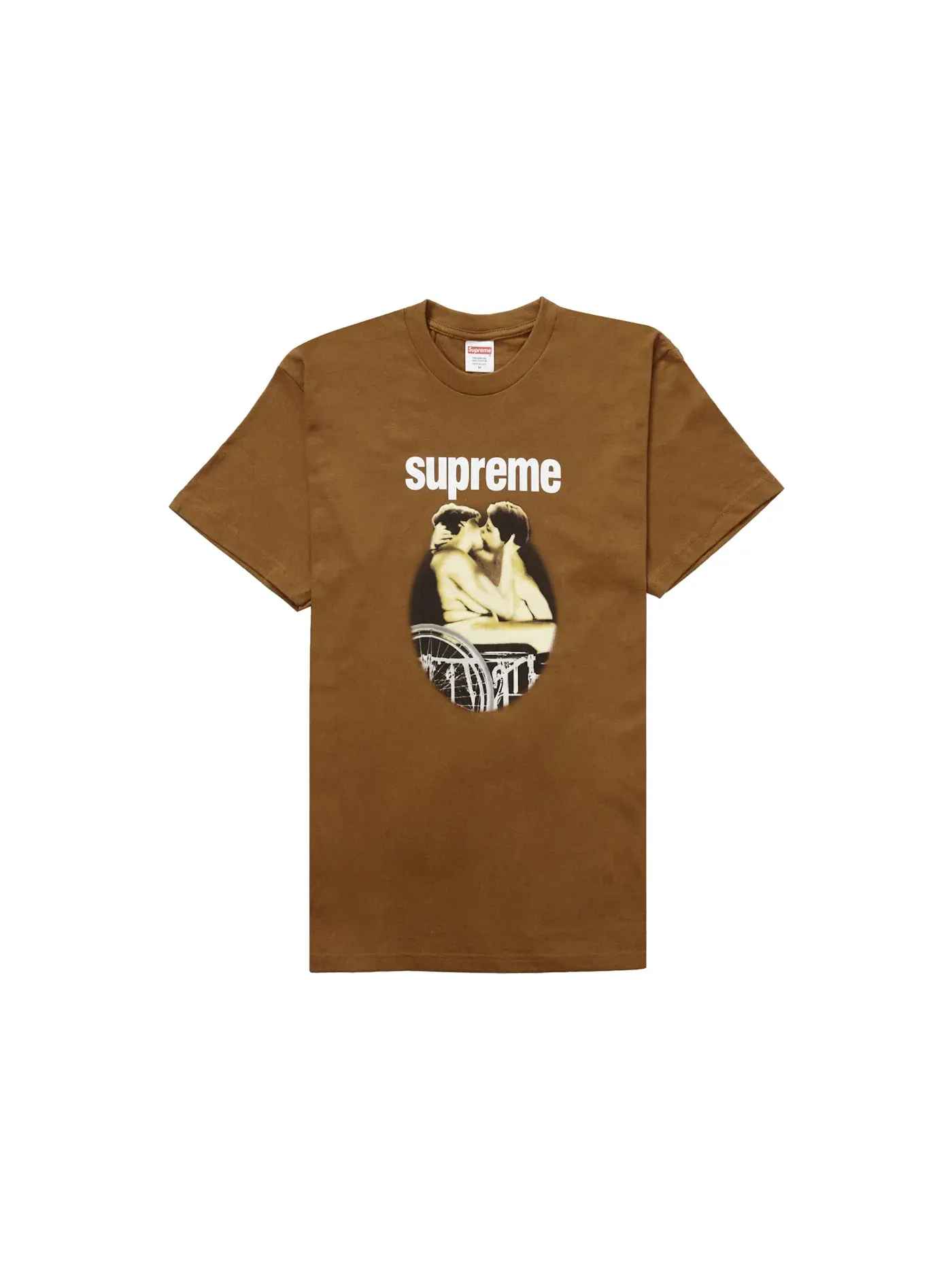 Мужская футболка с принтом Supreme Tee (SS23) — изображение 1 из 1, коричневый