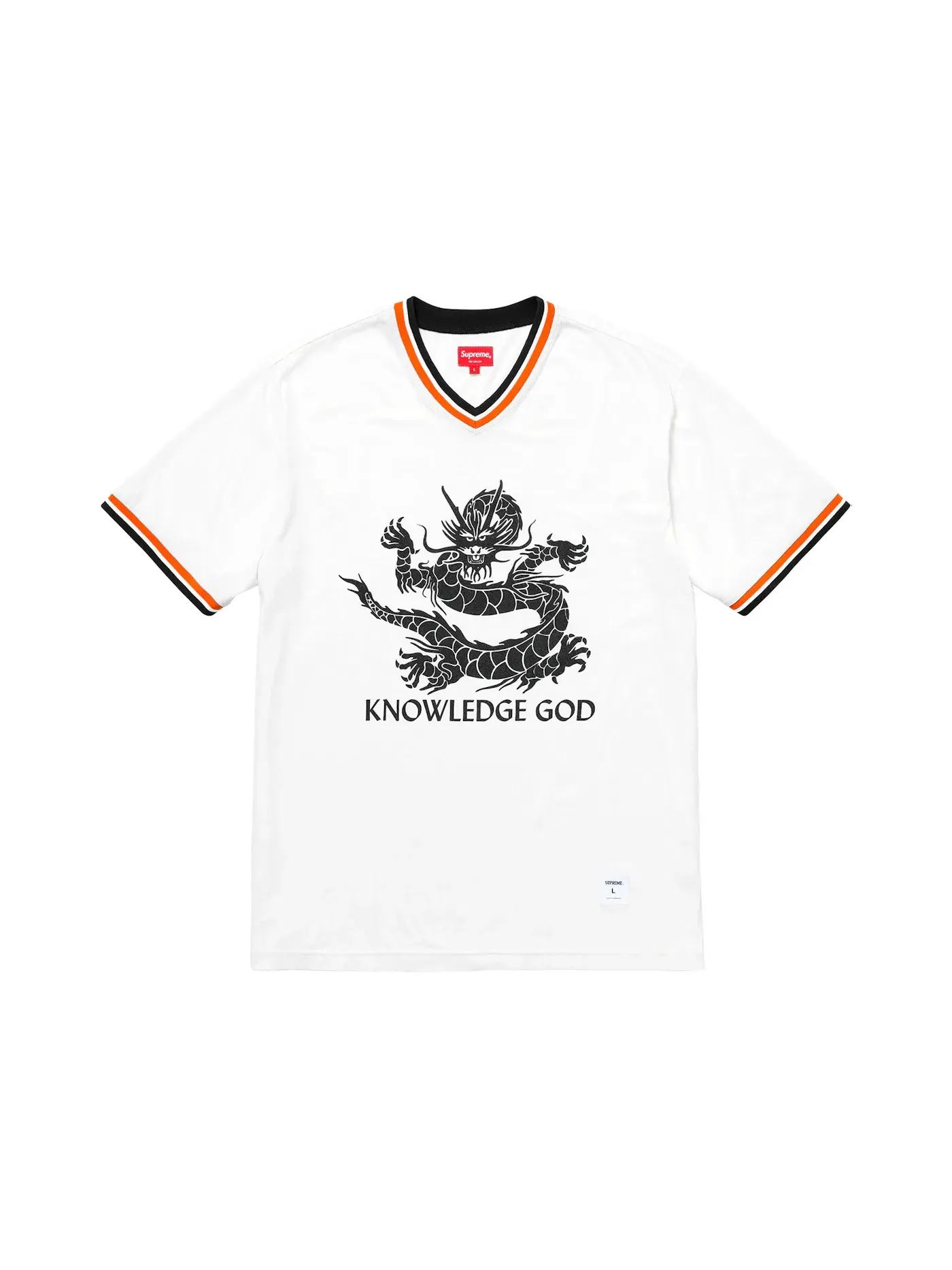 Мужская джерси Knowledge God Practice Jersey Supreme — изображение 1 из 1, белый