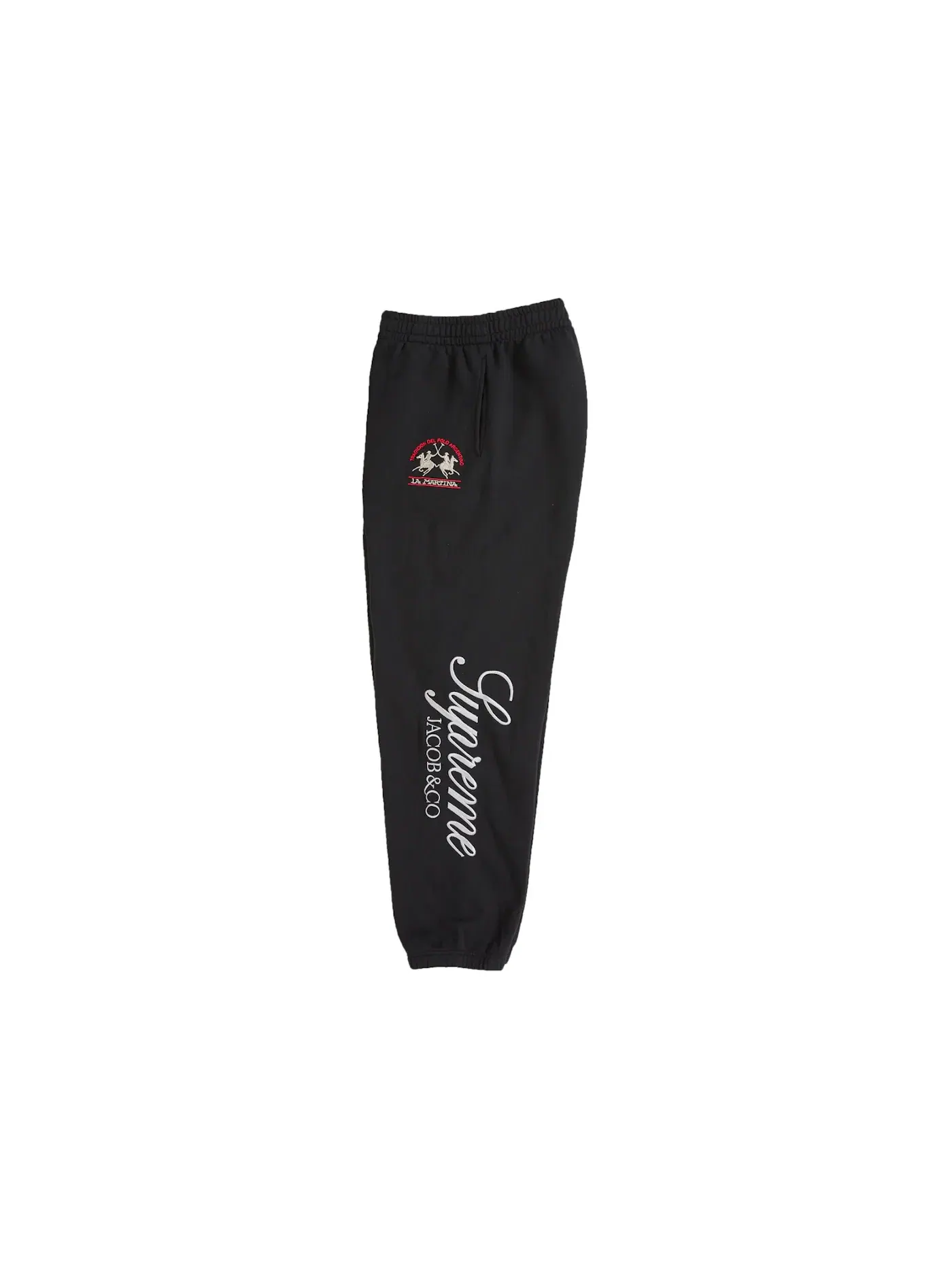 Мужские спортивные штаны с принтом Sweatpant Supreme — изображение 3 из 4, черный