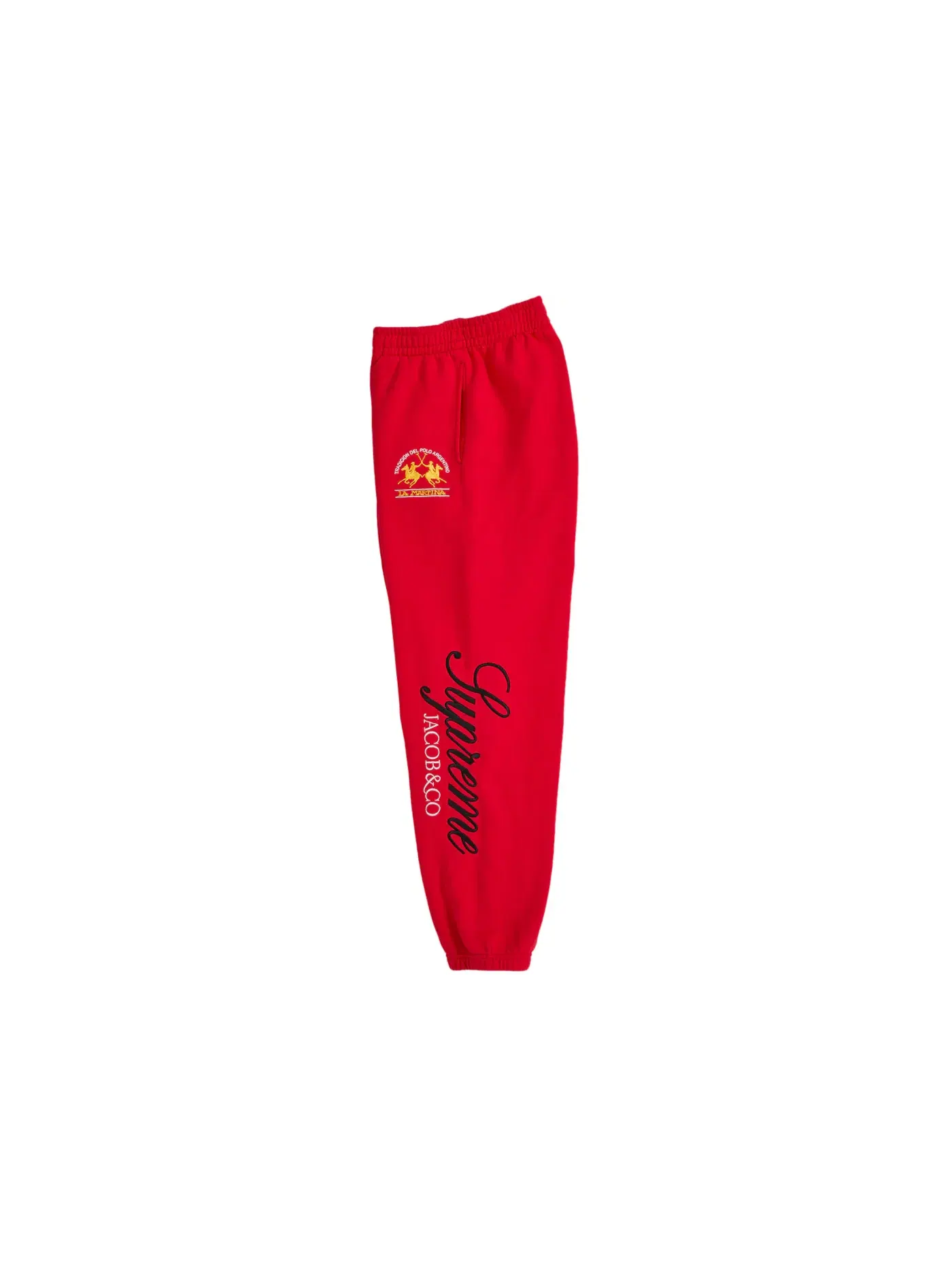 Мужские спортивные штаны Sweatpant Supreme — изображение 3 из 4, красный