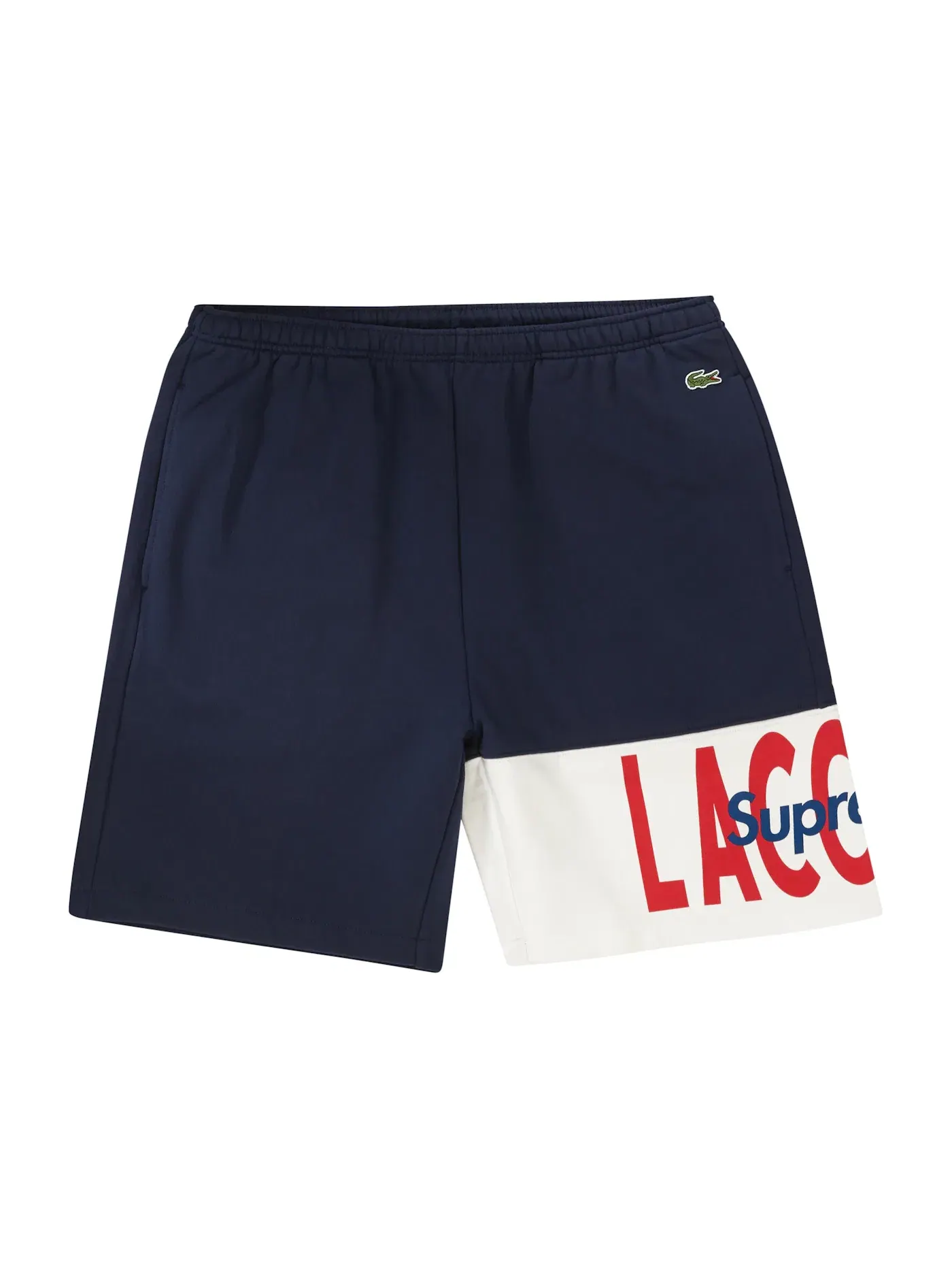 Мужские шорты с панелью с логотипом Sweatshort Supreme — изображение 1 из 2, темно-синий