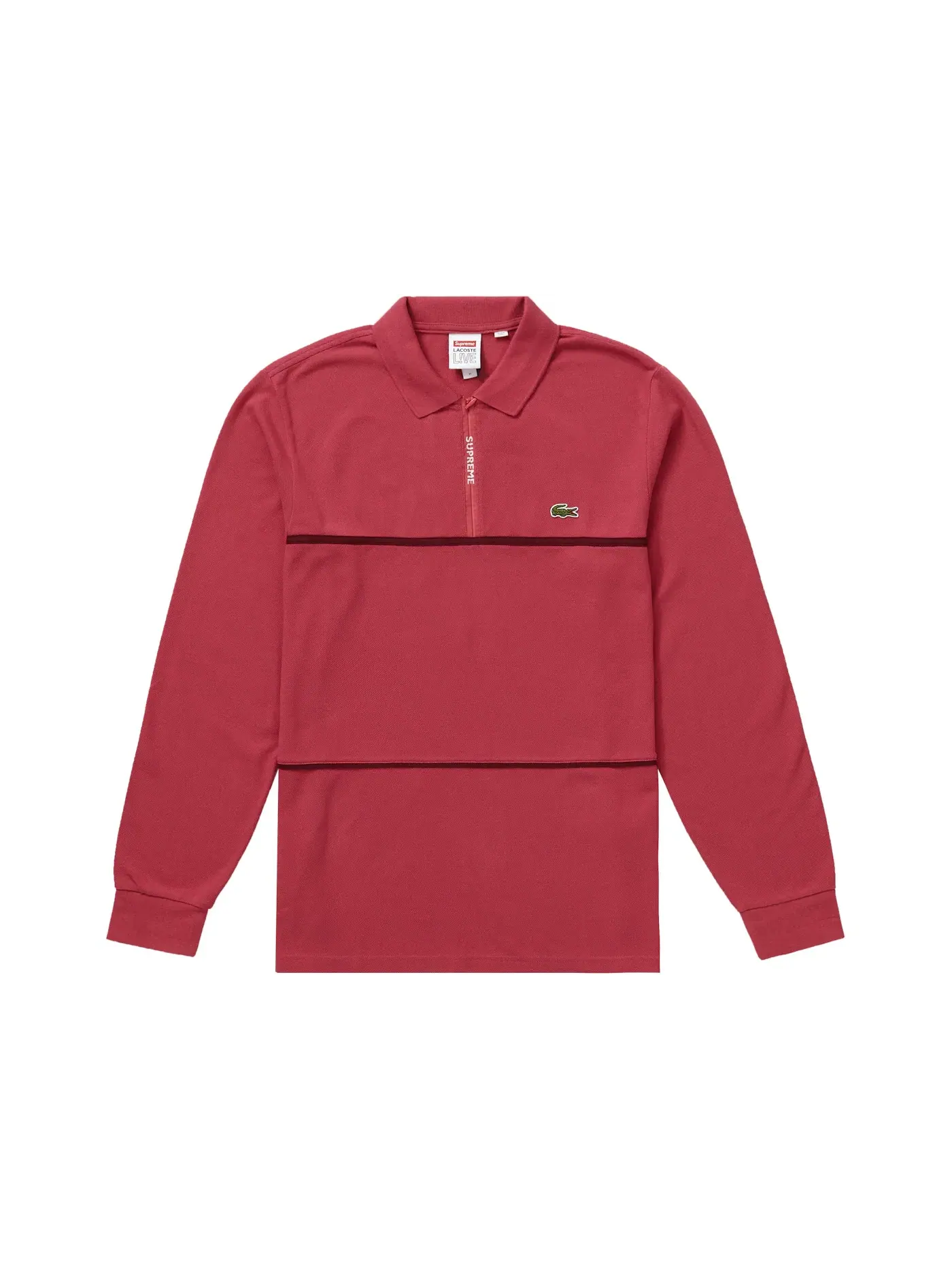Мужская рубашка-поло с длинным рукавом L/S Polo Supreme — изображение 1 из 1, розовый