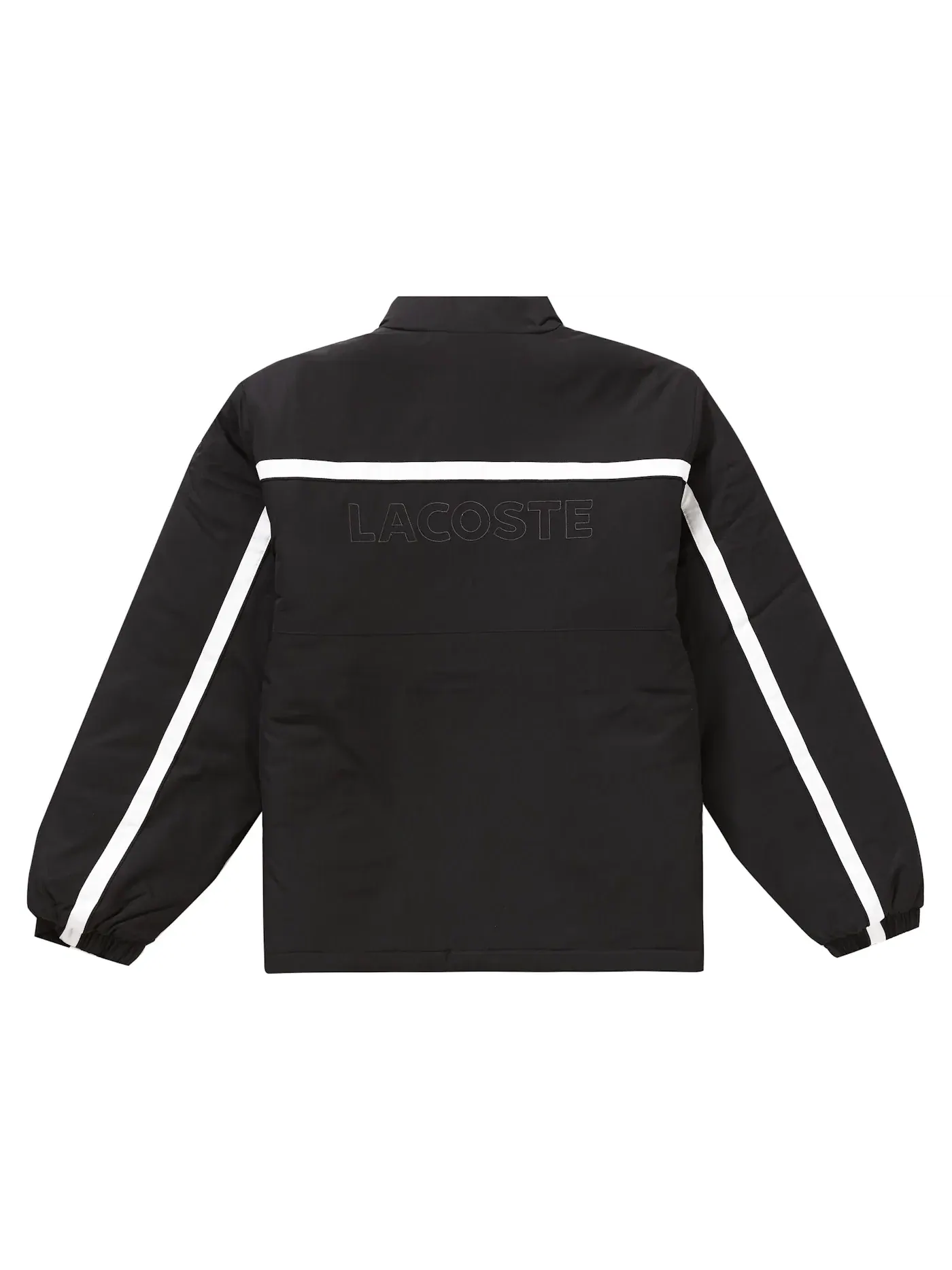 Мужская куртка-пуховик с полузастежкой-молнией LACOSTE Supreme Puffy Half Zip Pullover — изображение 2 из 2, черный