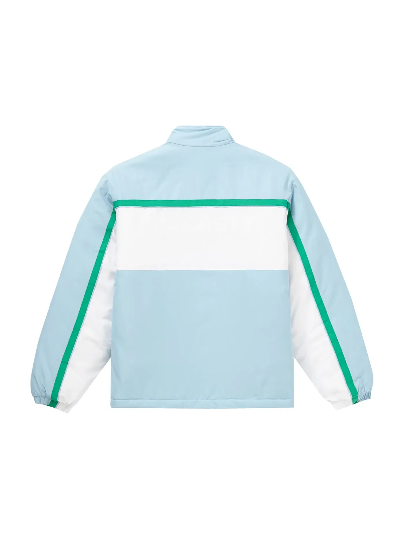Мужская куртка-пуховик с полузастежкой-молнией Supreme LACOSTE — изображение 2 из 2, светлый синий