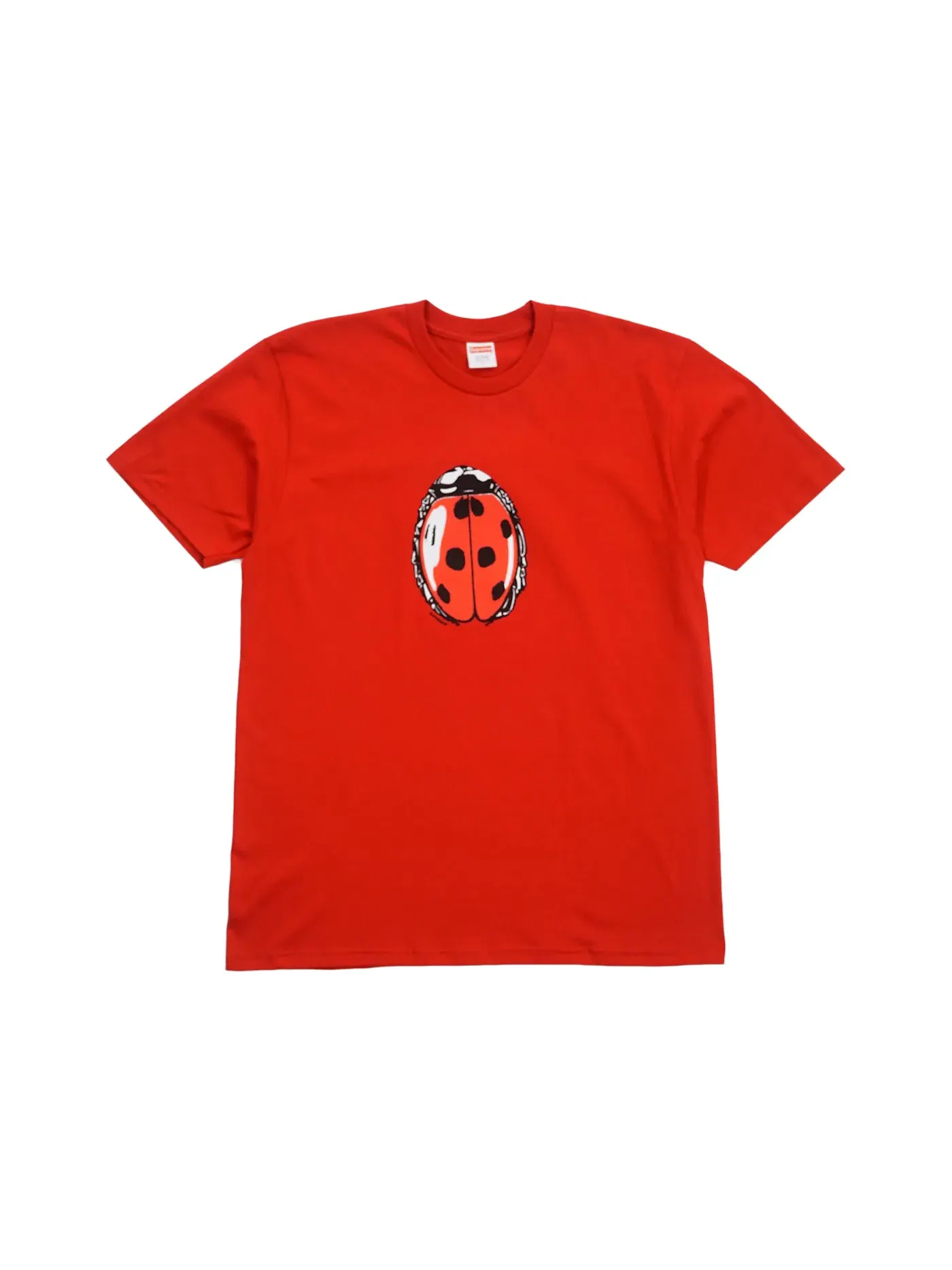Мужская футболка с принтом Supreme Tee — изображение 1 из 1, красный