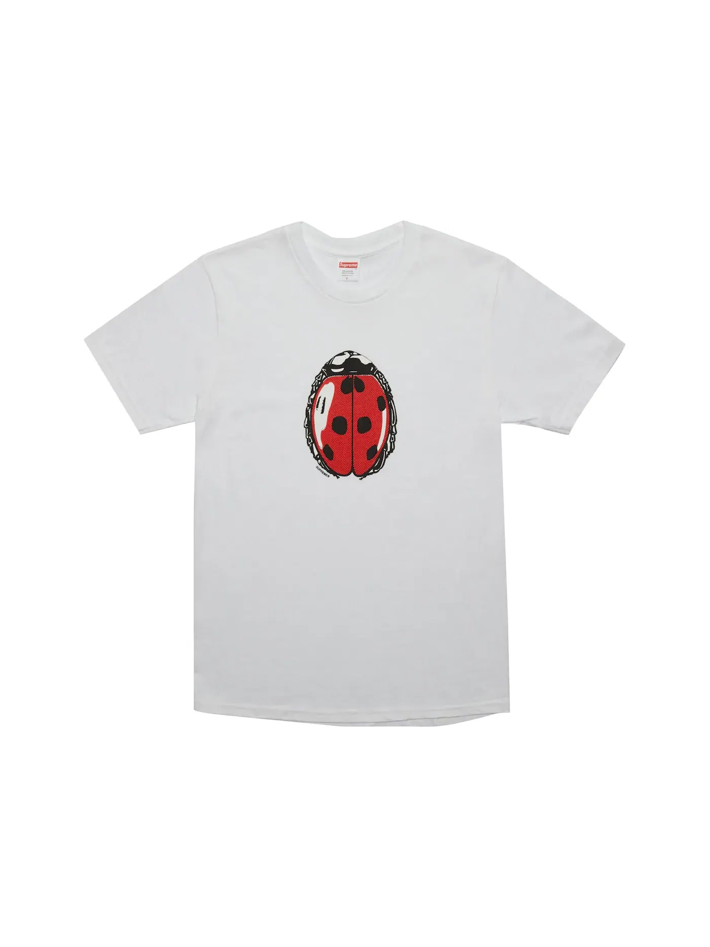 Мужская футболка с принтом Supreme Tee — изображение 1 из 1, белый