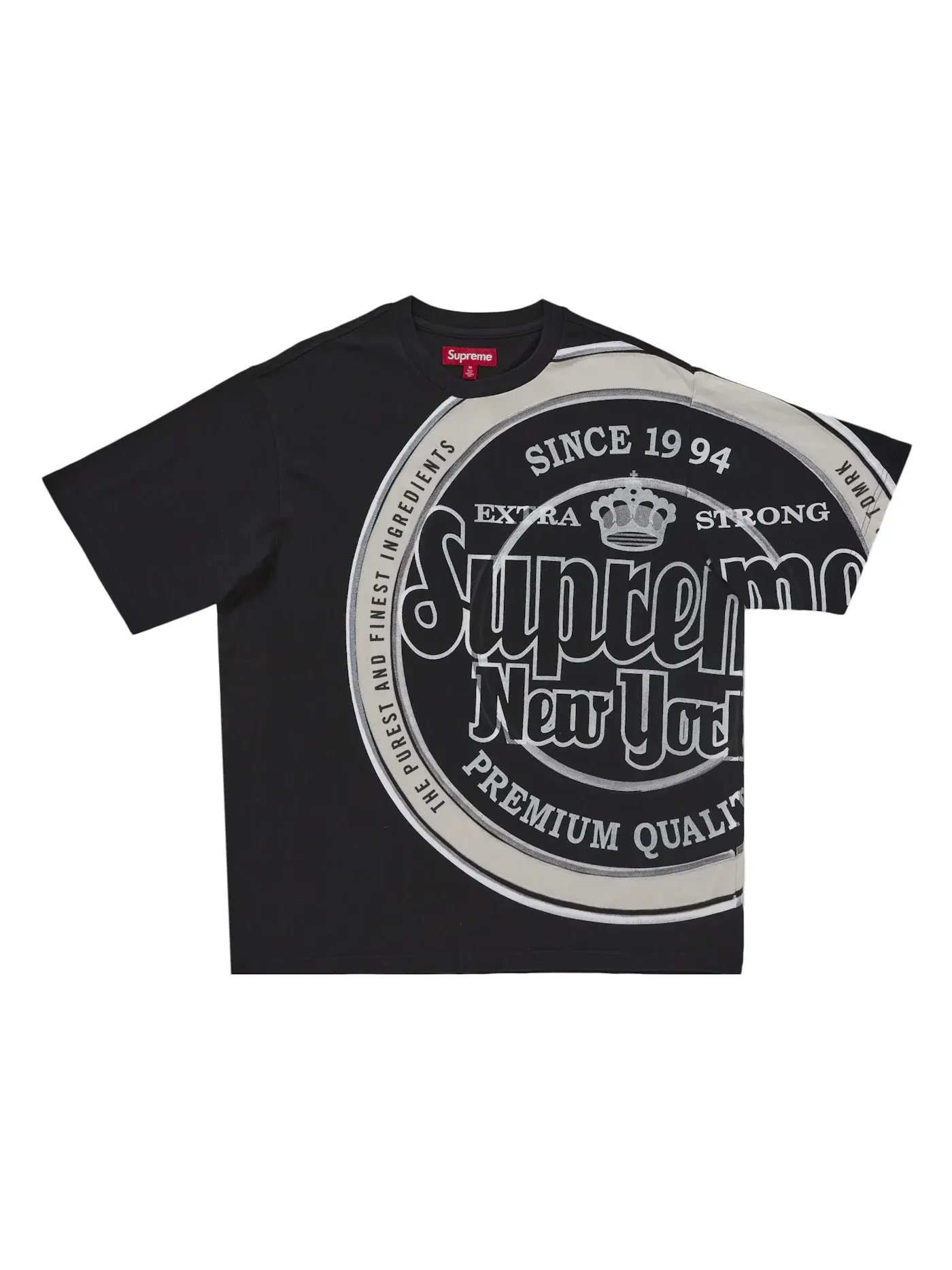 Мужская футболка с коротким рукавом Supreme Lager S/S Top — изображение 1 из 2, черный