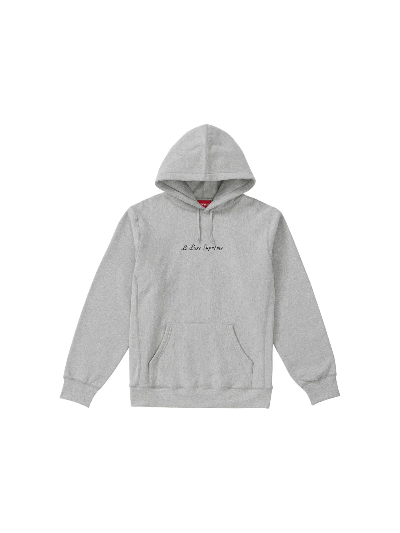 Мужской худи с капюшоном Supreme — изображение 1 из 1, серый