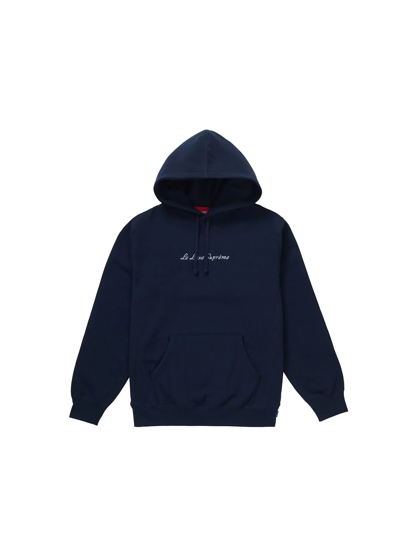 Мужская худи с капюшоном Supreme Le Luxe — изображение 1 из 1, темно-синий