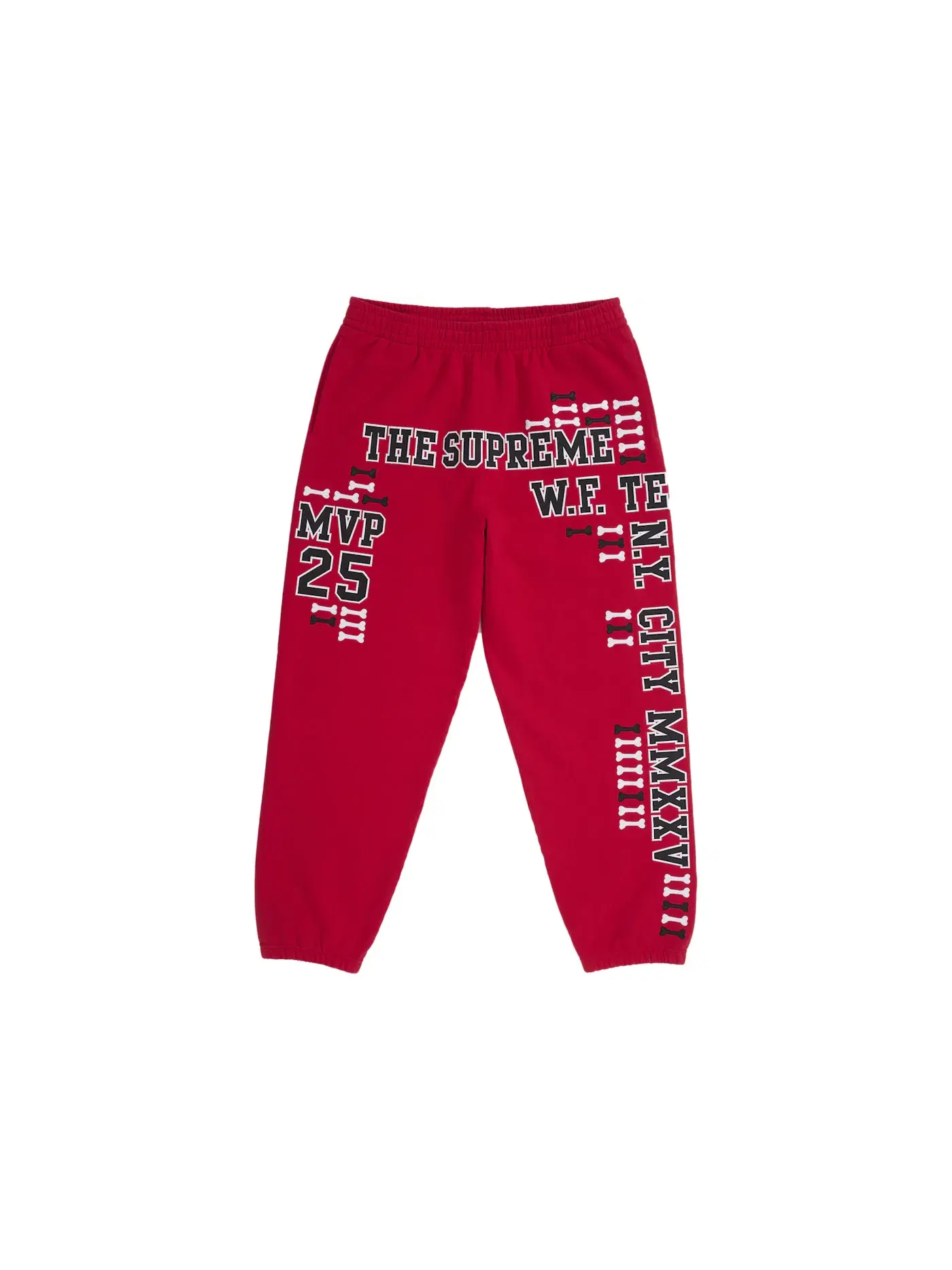 Мужские спортивные штаны с логотипом Supreme League Champs Sweatpant — изображение 1 из 1, красный