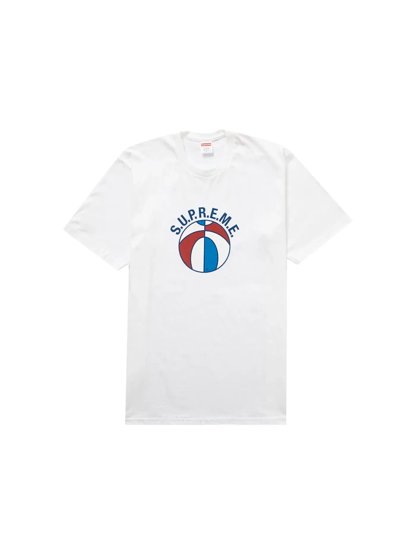 Мужская футболка с принтом Supreme League Tee Supreme — изображение 1 из 1, белый