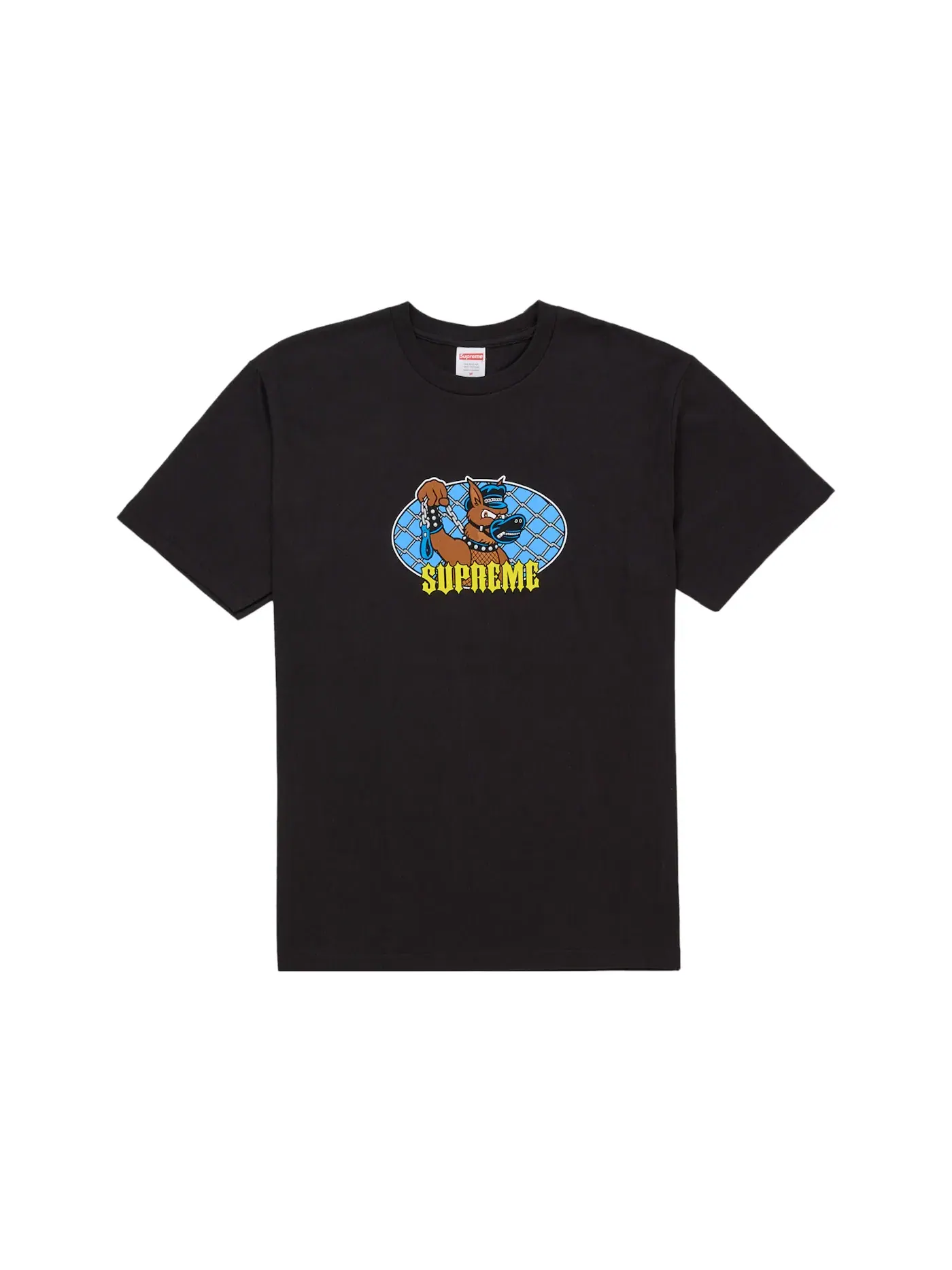 Мужская футболка с принтом Supreme Tee — изображение 1 из 1, черный
