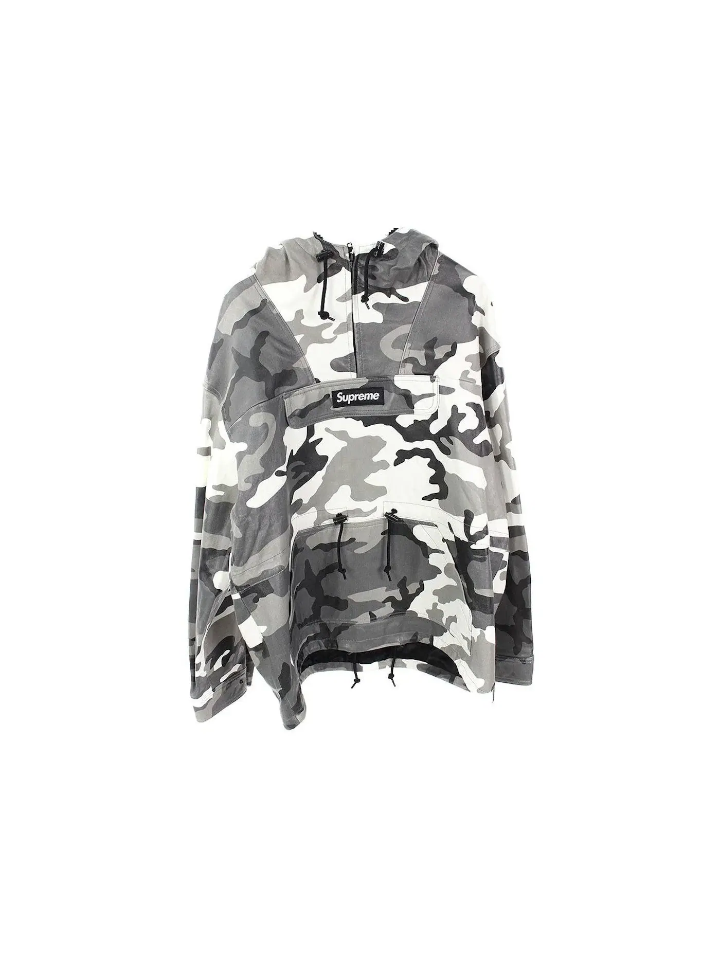 Мужская куртка-анорак с камуфляжным принтом Supreme Anorak — изображение 1 из 2, снежный камуфляж