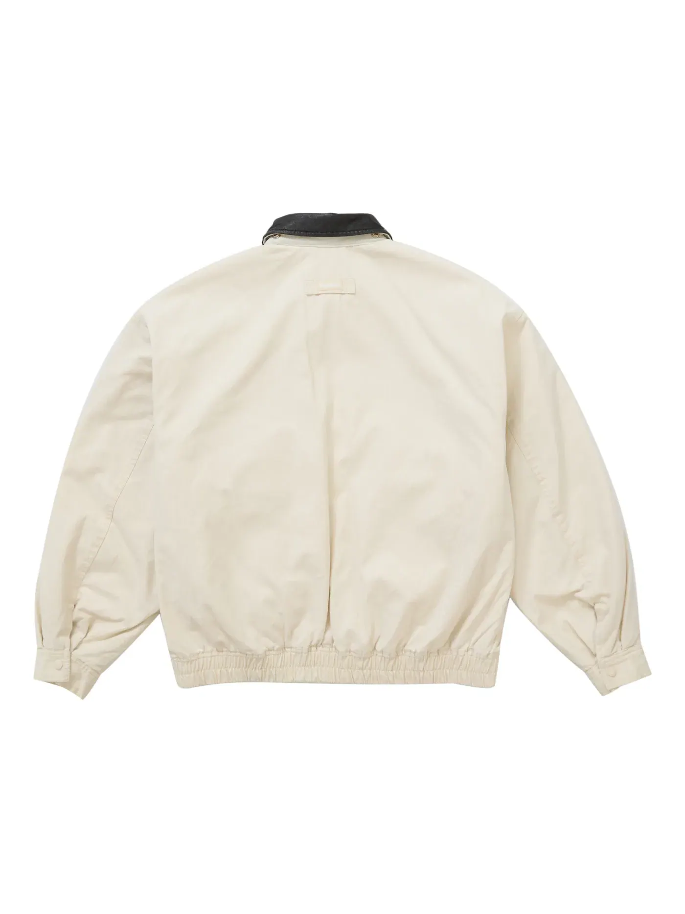 Мужская куртка-утилитар с воротником из кожи Supreme Jacket (FW24) — изображение 3 из 4, серый