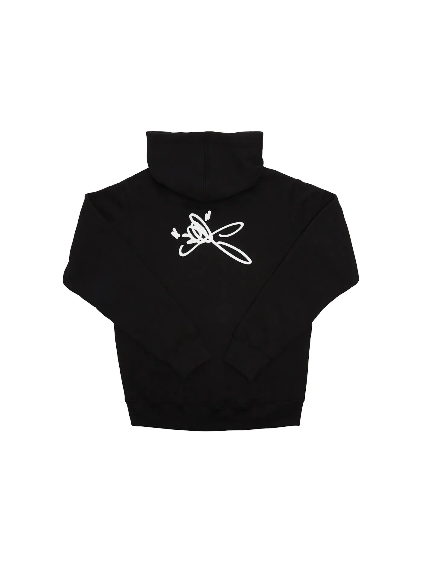 Мужская худи с капюшоном Supreme Sweatshirt — изображение 2 из 2, черный