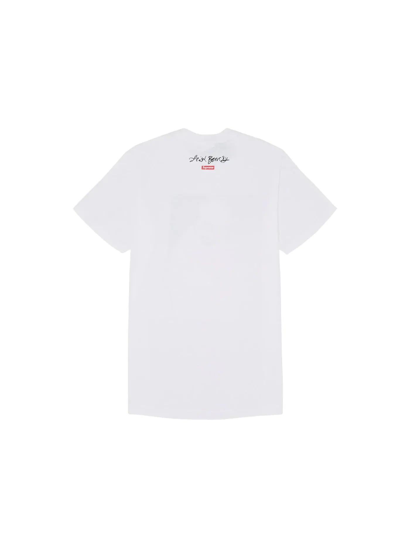 Мужская футболка с принтом Leigh Bowery Supreme — изображение 2 из 2, белый