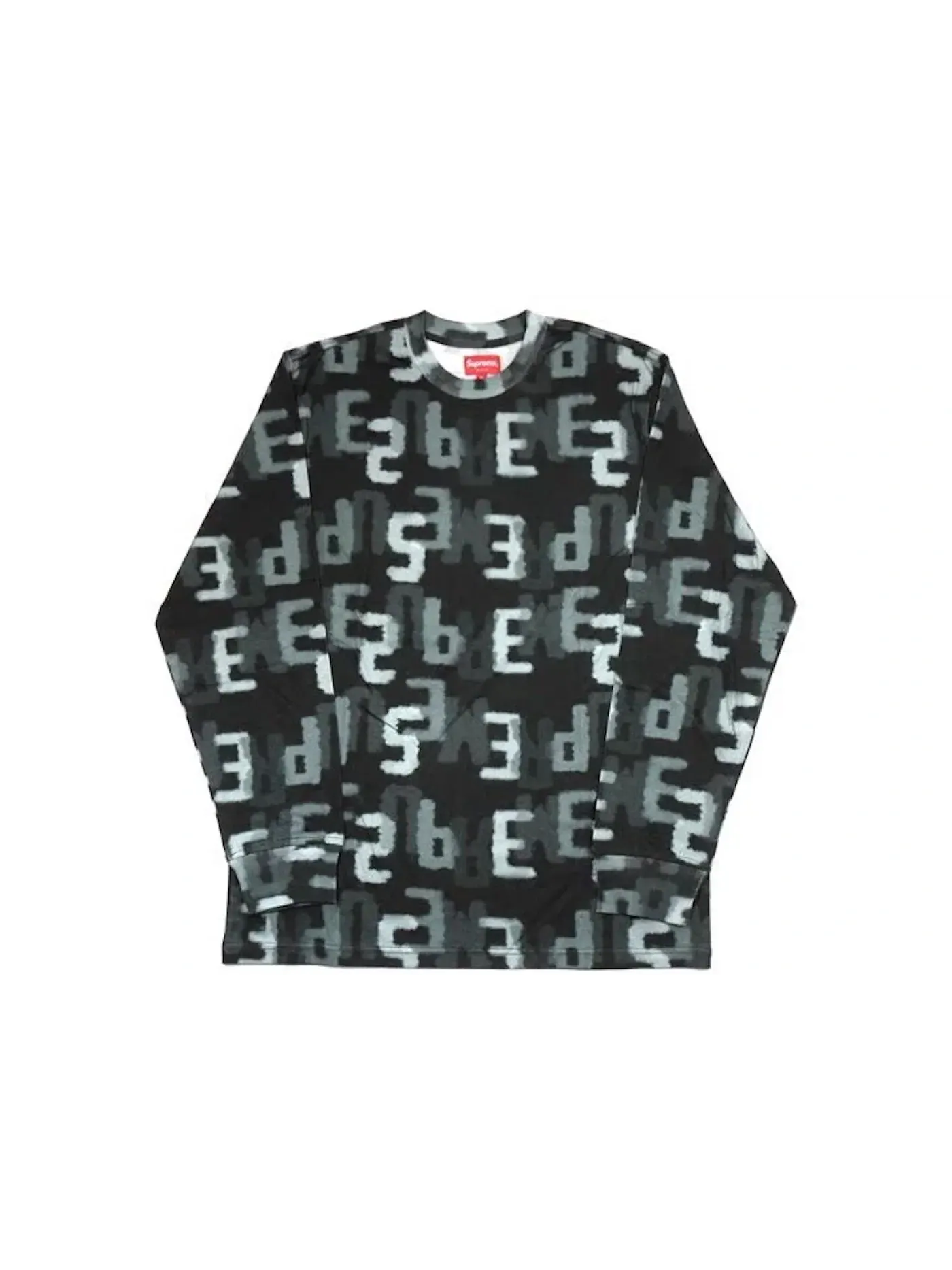Мужская футболка с длинным рукавом Supreme LS Top — изображение 1 из 1, черный