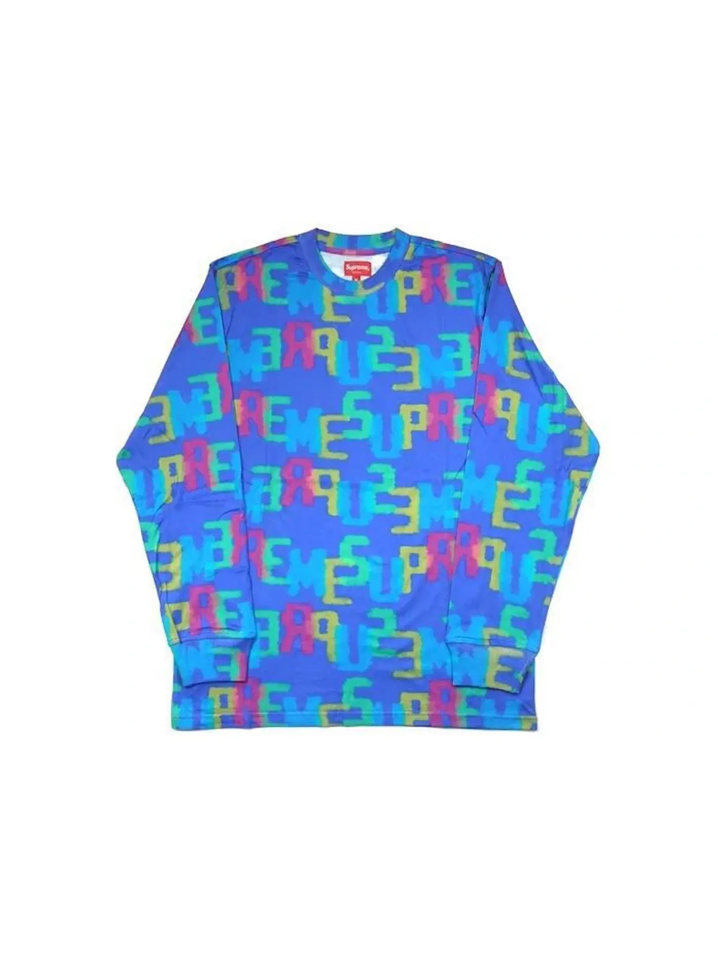 Мужская футболка с длинным рукавом LS Top Supreme — изображение 1 из 1, королевский