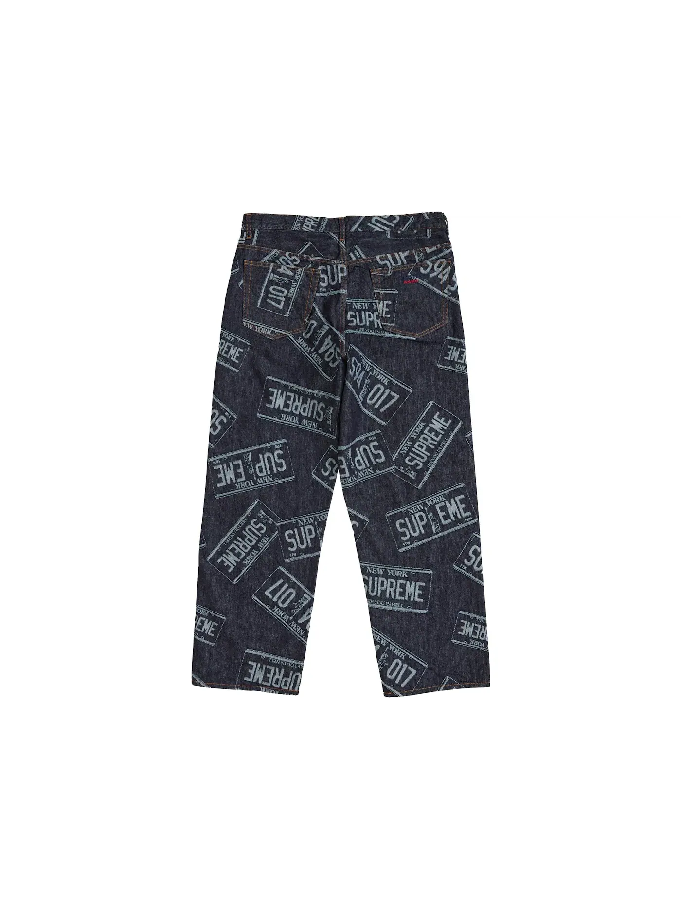 Мужские джинсы мешковатого кроя Supreme Jean — изображение 2 из 2, индиго