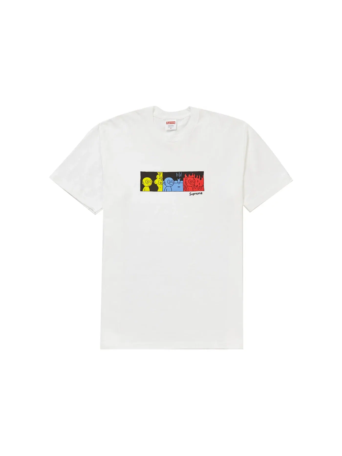 Мужская футболка с принтом Supreme Life Tee Supreme — изображение 1 из 1, белый