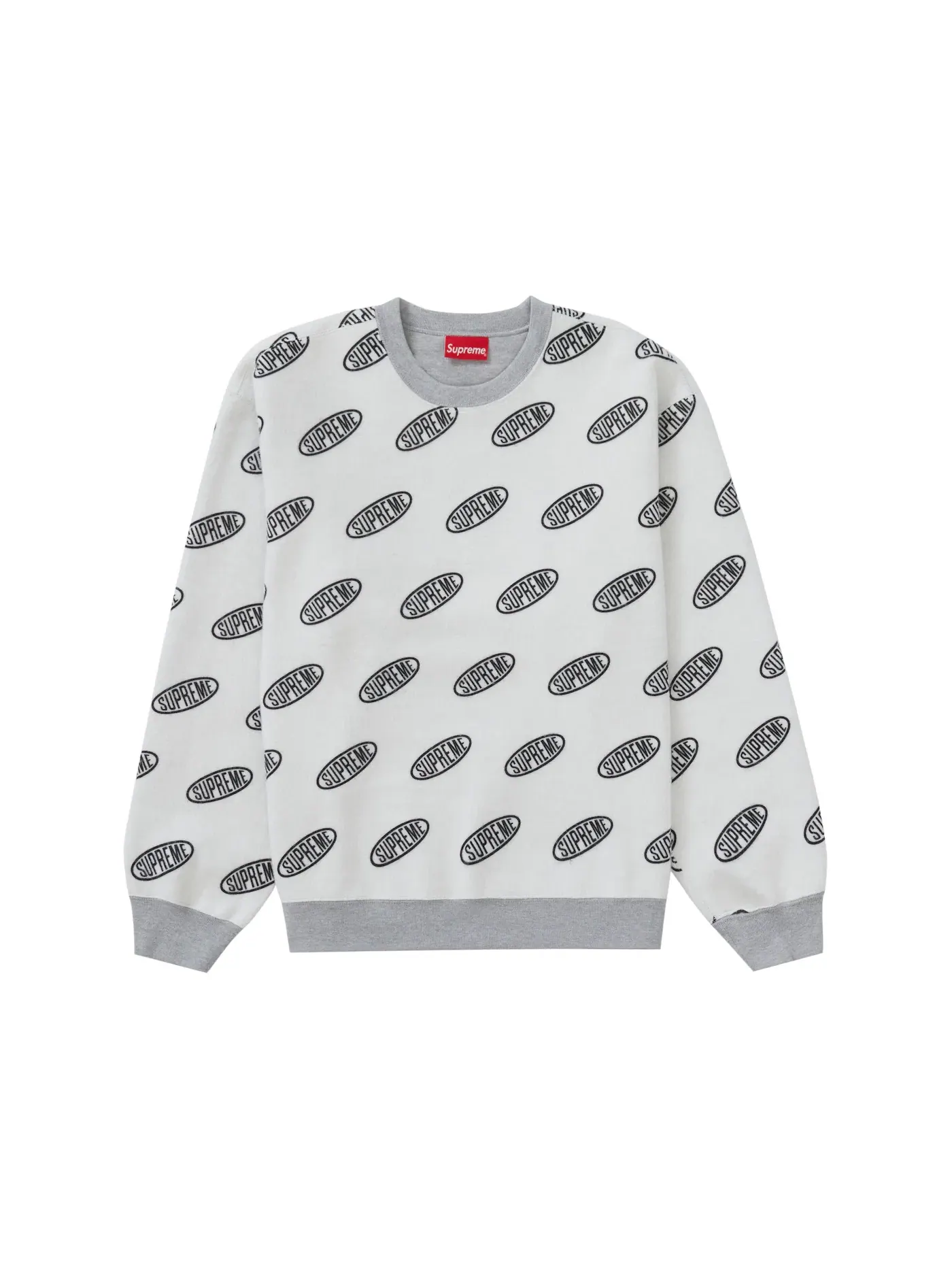 Мужской свитшот Supreme Liner Crewneck — изображение 1 из 2, серый