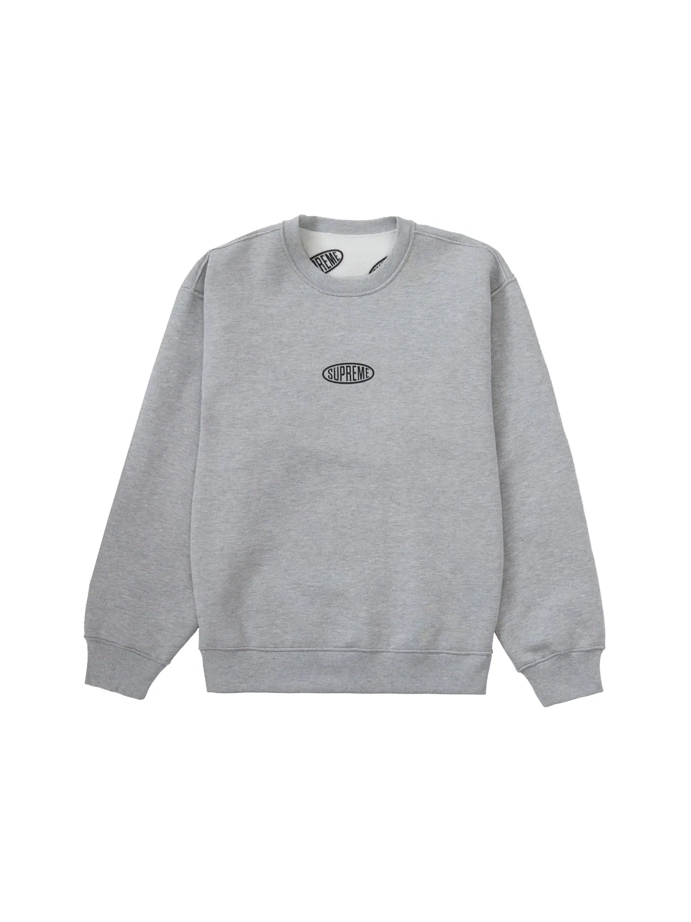 Мужской свитшот Supreme Liner Crewneck — изображение 2 из 2, серый