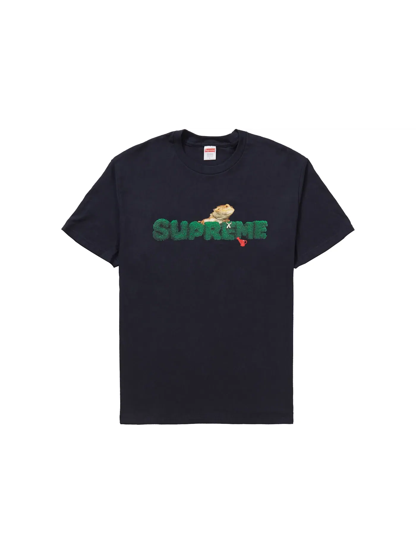 Мужская футболка с принтом Tee Supreme — изображение 1 из 1, темно-синий
