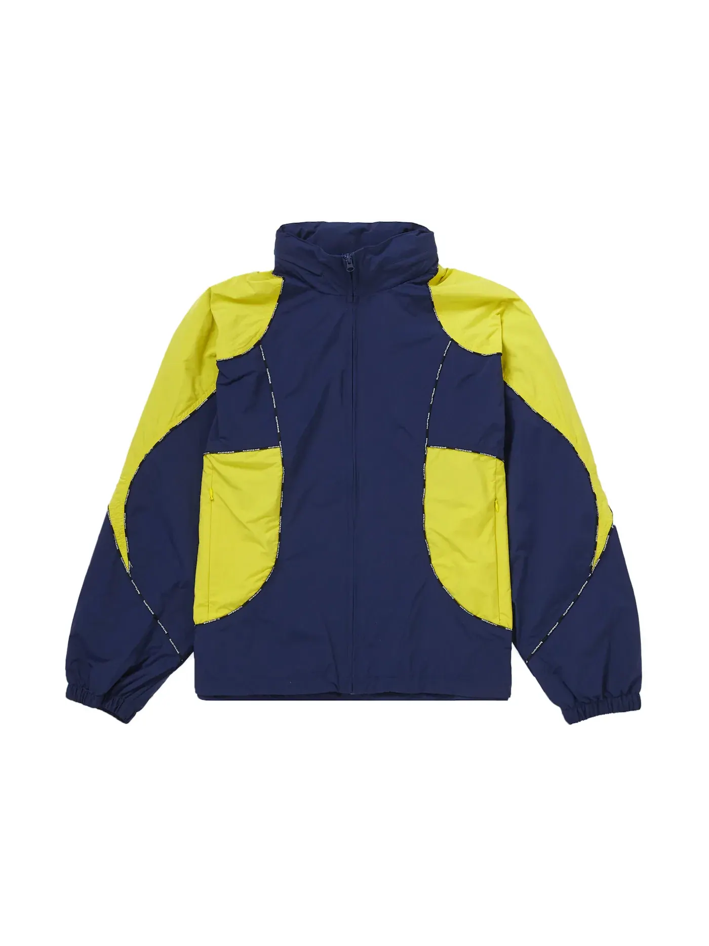 Мужская куртка с капюшоном и лампасами Supreme Navy — изображение 1 из 3
