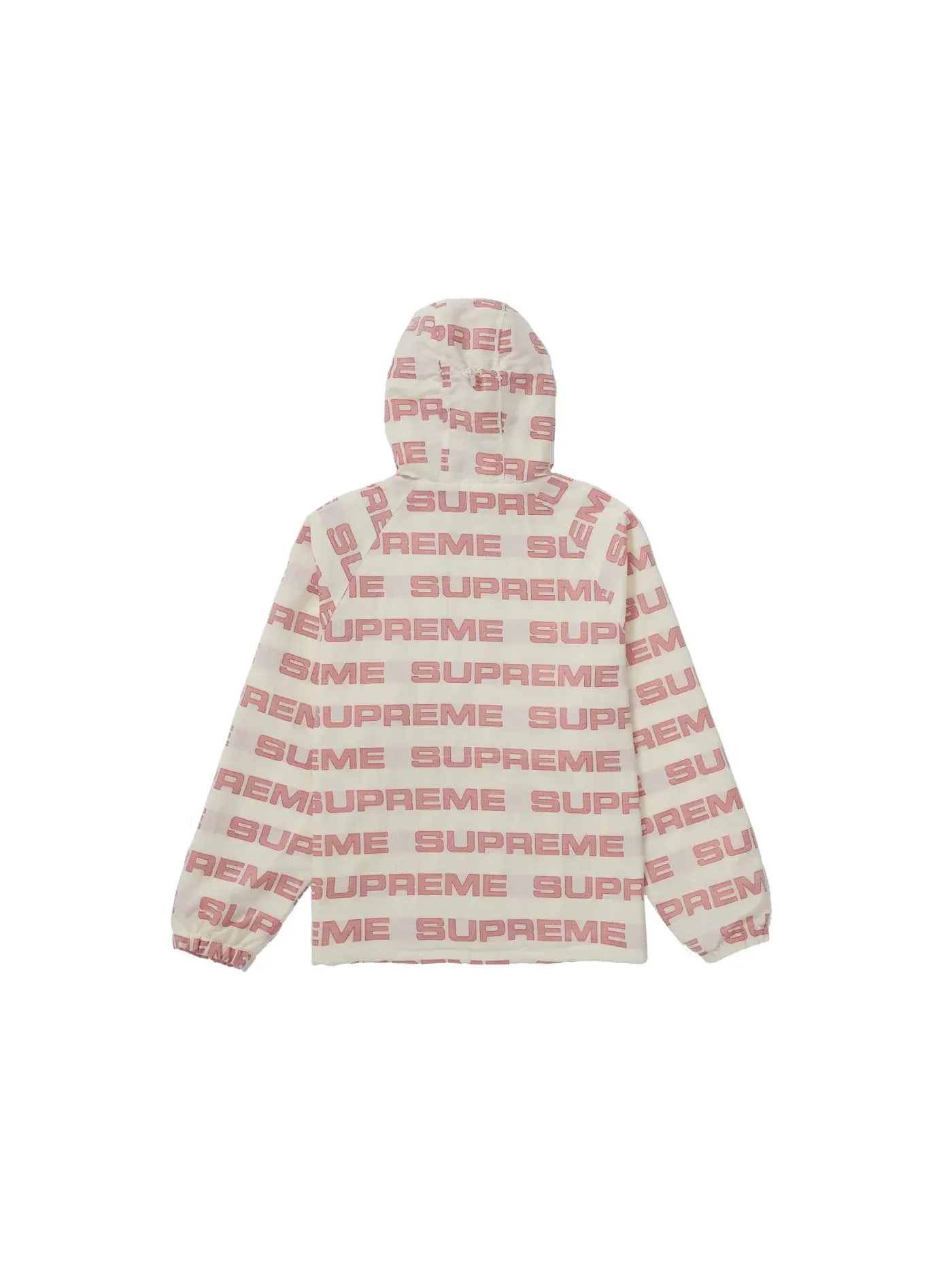 Мужская ветровка с капюшоном Supreme Logo Ripstop Track Jacket — изображение 2 из 2, прозрачный
