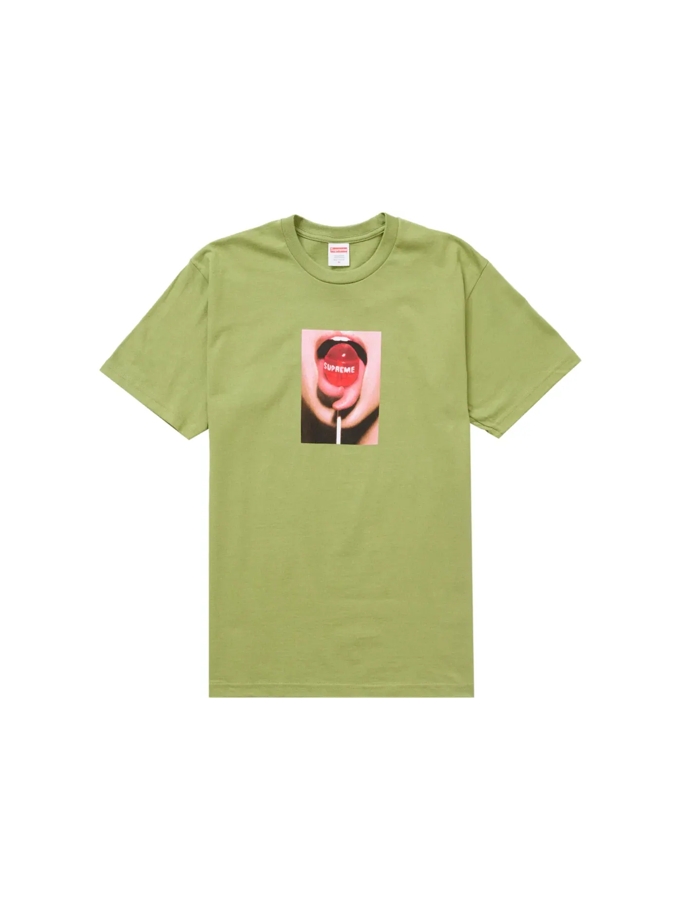 Мужская футболка с принтом Tee Supreme — изображение 1 из 1, мох