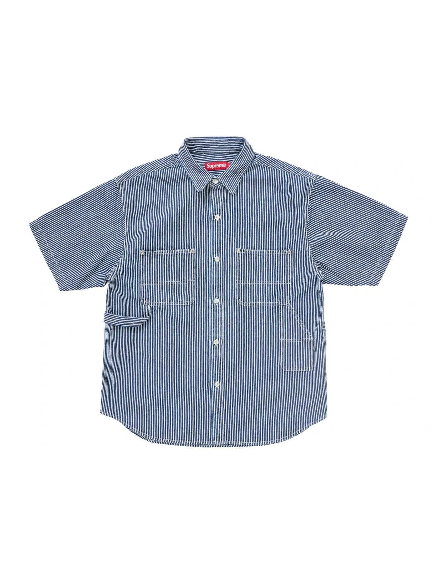 Мужская рубашка с длинным рукавом Supreme Shirt (SS25) — изображение 1 из 1, синий