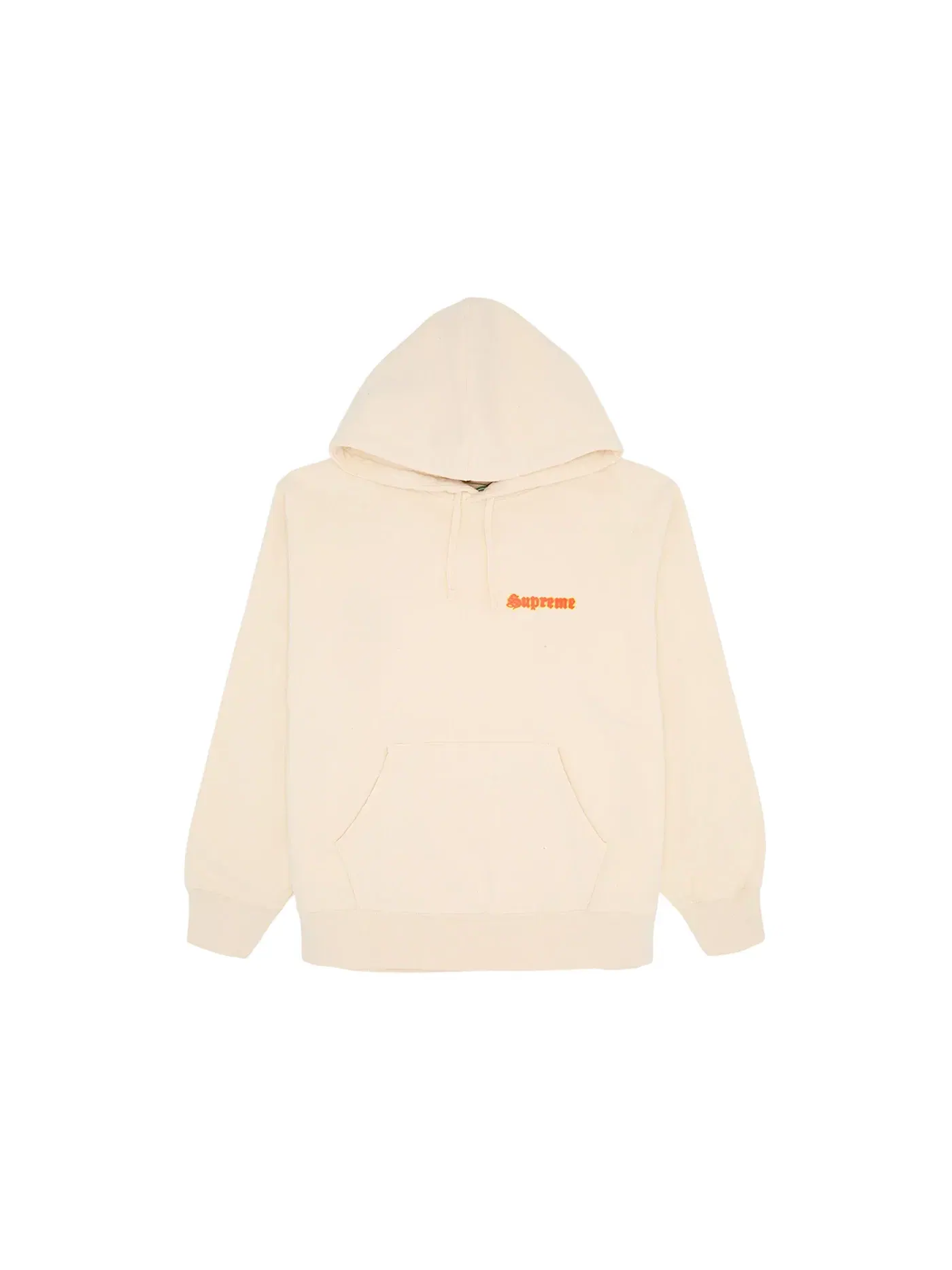 Мужской худи с капюшоном с принтом Supreme Hooded Sweatshirt — изображение 2 из 2, прозрачный