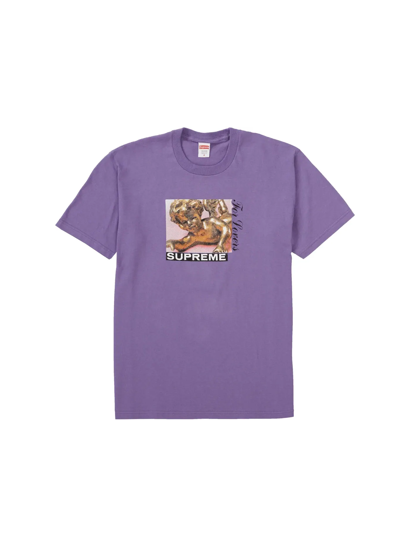 Мужская футболка с принтом Supreme Lovers Tee — изображение 1 из 1, фиолетовый