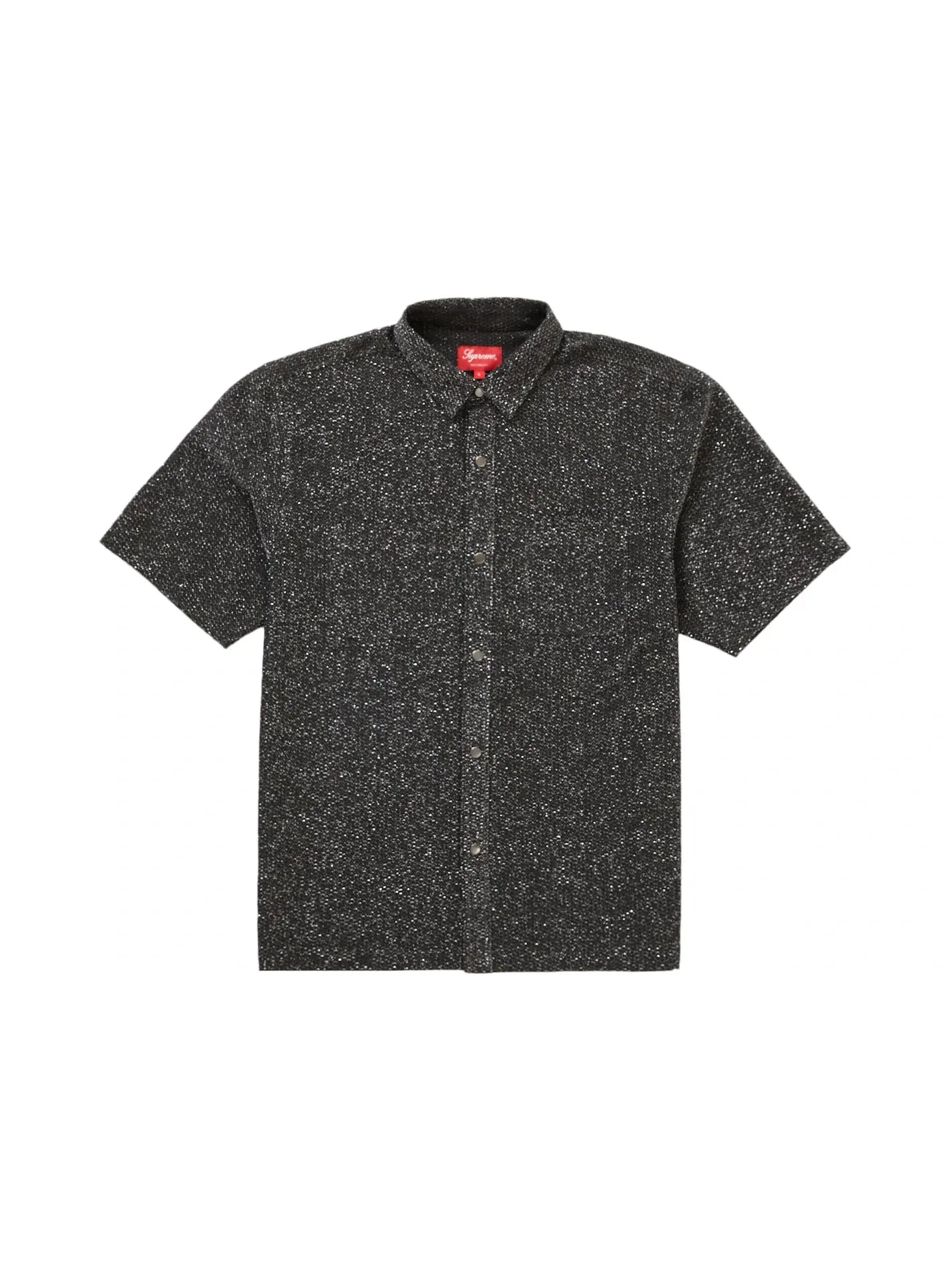 Мужская рубашка с люрексом Supreme Shirt — изображение 1 из 1, черный