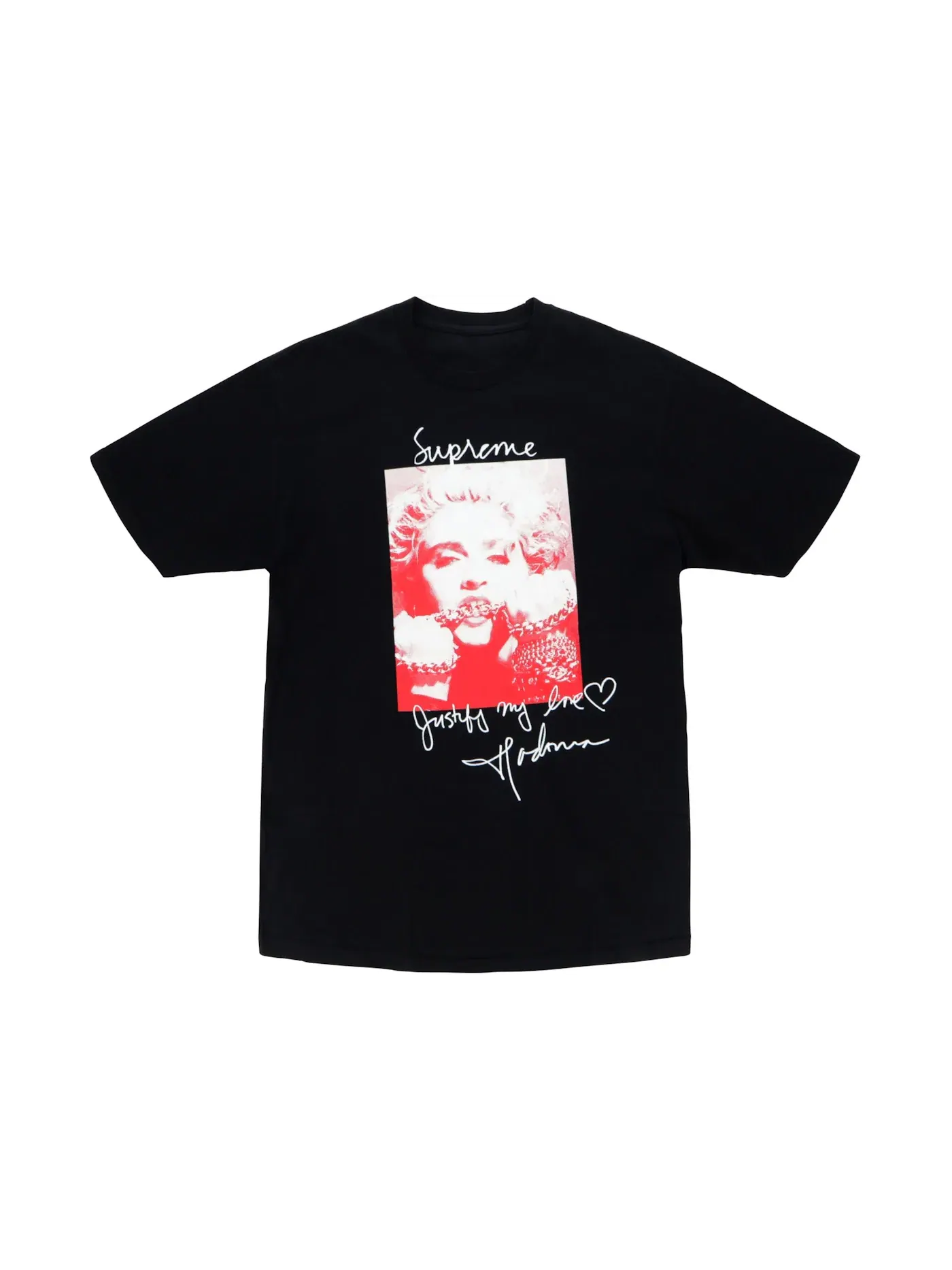 Мужская футболка с принтом Tee Supreme — изображение 1 из 1, черный