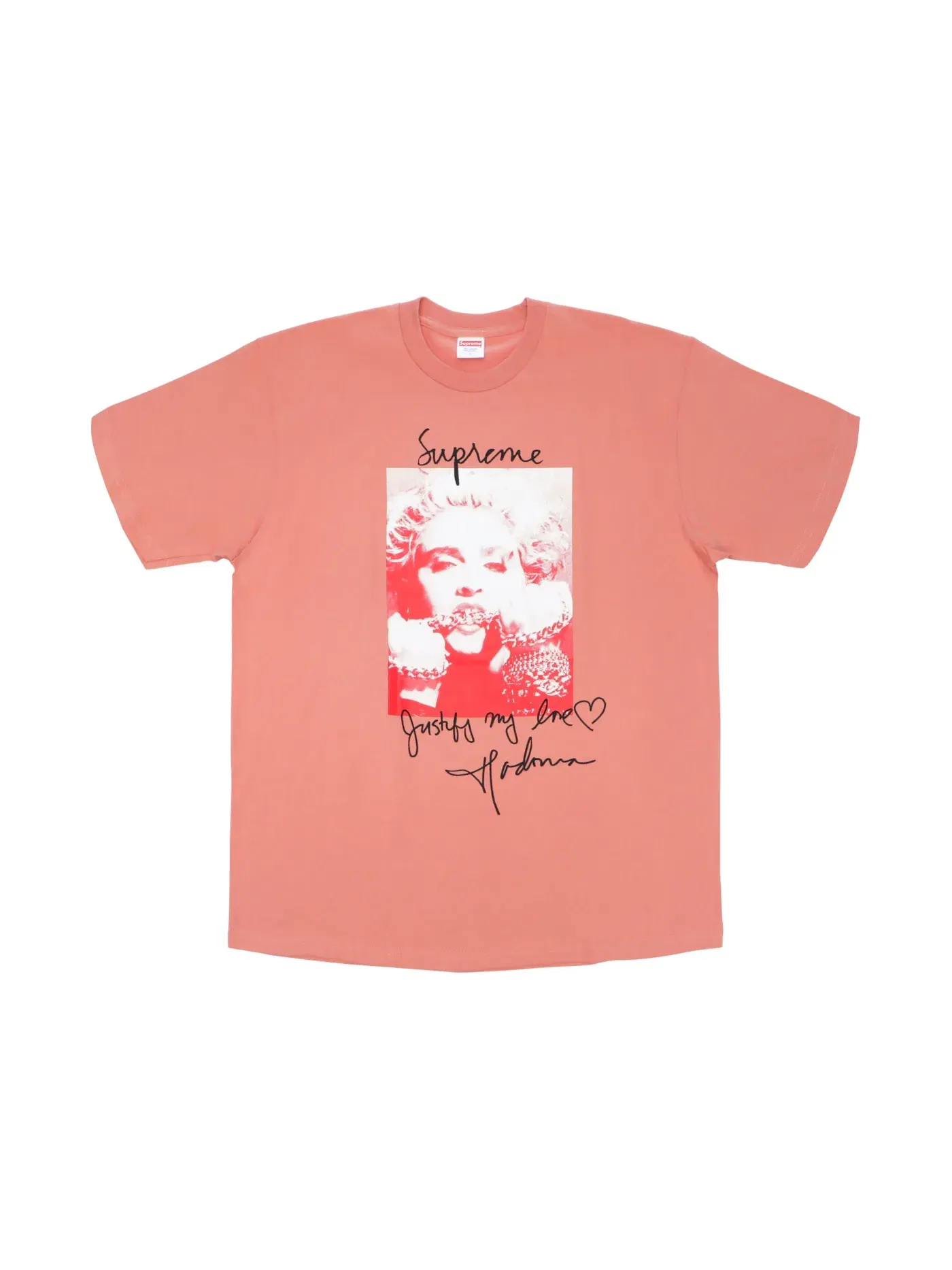 Мужская футболка с принтом Supreme Tee, Terra Cotta — изображение 1 из 1