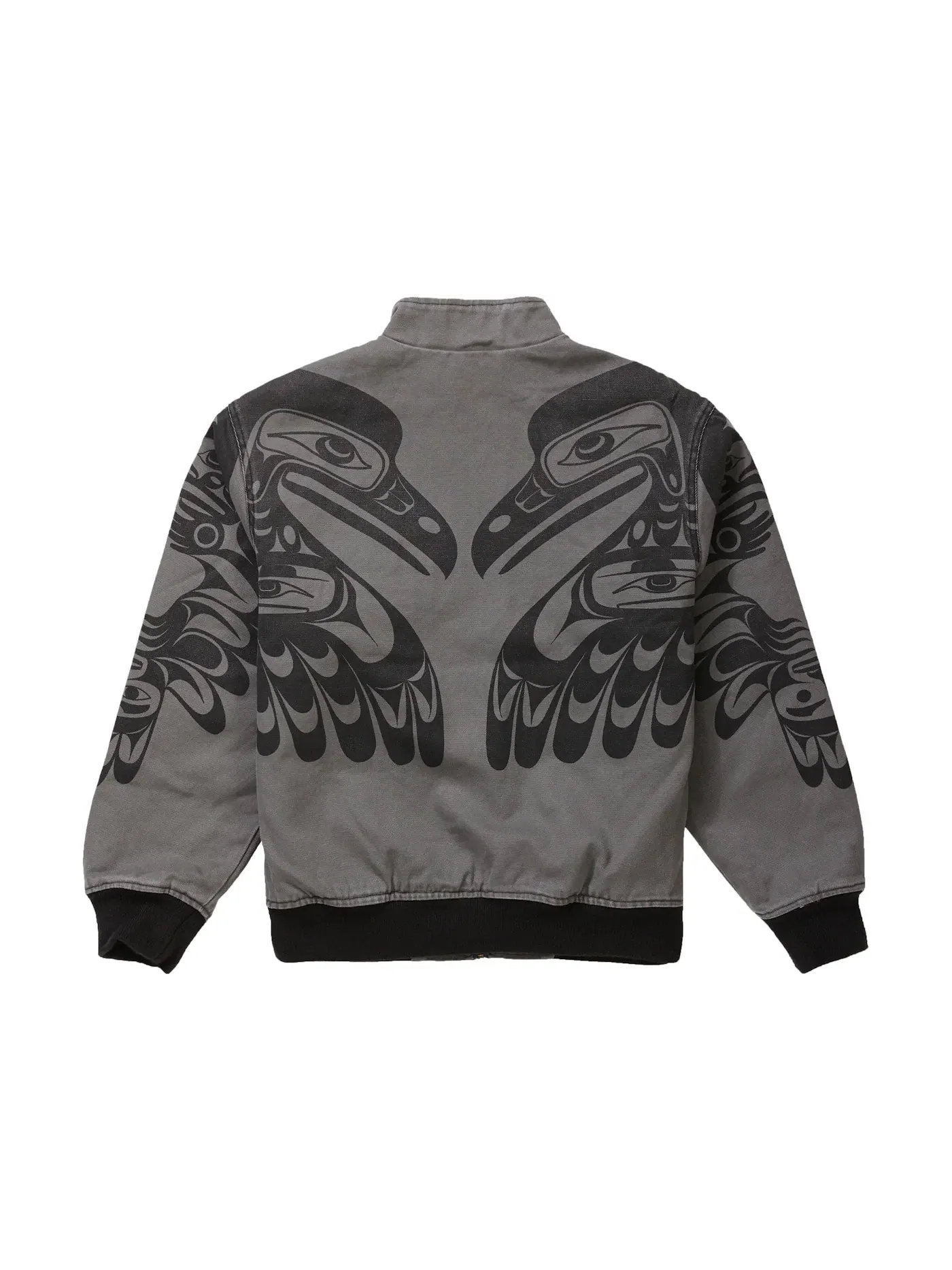 Мужская куртка Supreme Makah Zip Up Jacket — изображение 3 из 3, серый