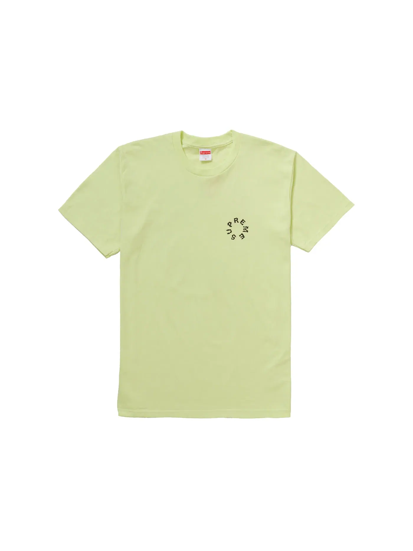 Мужская футболка с принтом Supreme Tee, Pale Mint — изображение 2 из 2
